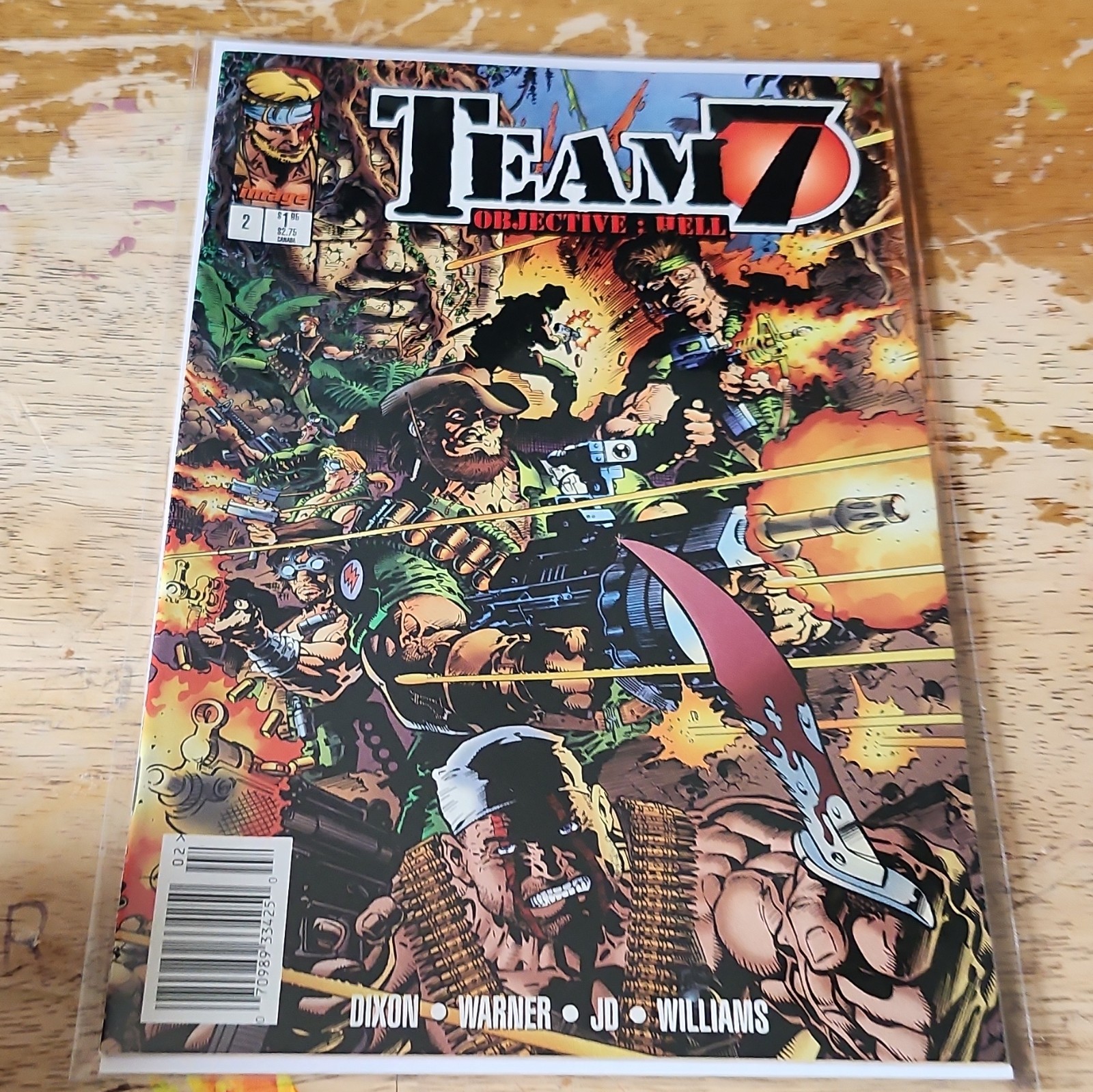 Image Team 7: Objective: Hell #1-3 Comic Lot (3) WildStorm Dixon Warner