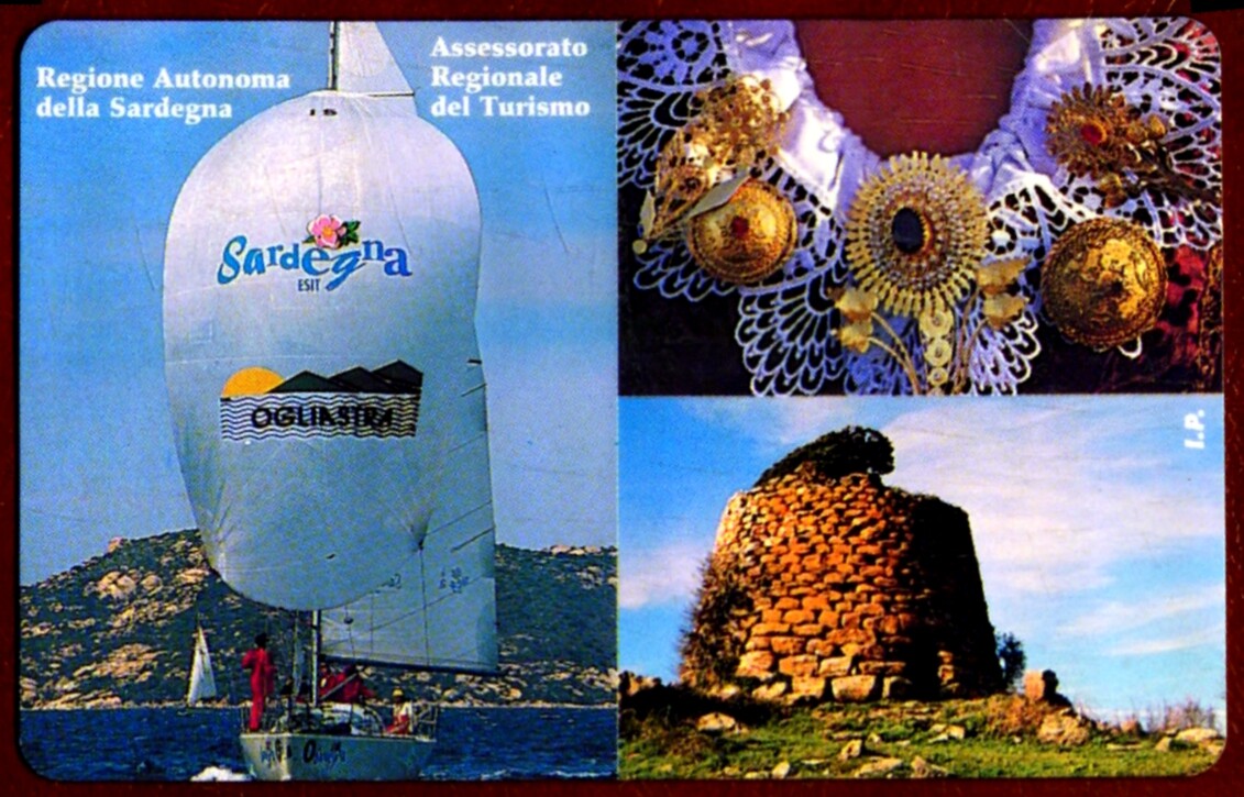 G PRP 331 C&C 3424 New Magnetized Card Sardinia Sail 2.000 L As Photo