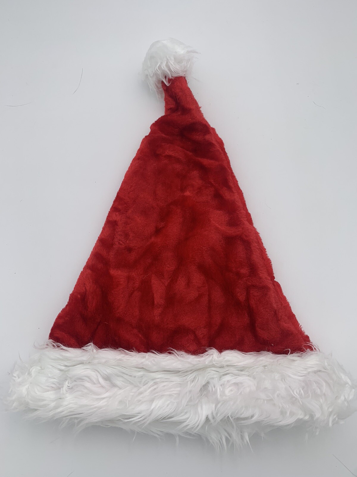 TCJJ Santa Hat, Christmas Hat Holiday for Adults Unisex Velvet Comfort Red