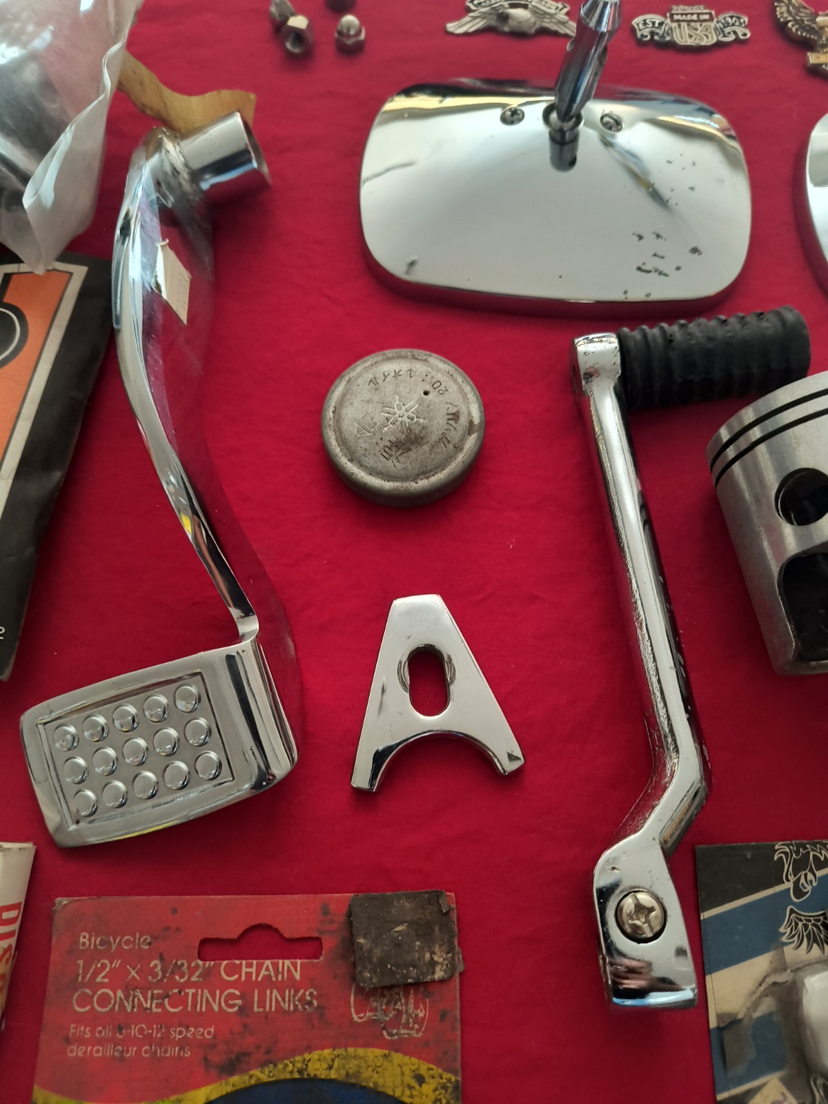 USED / NEW Misc. Harley Davidson & More Parts and accessories lot