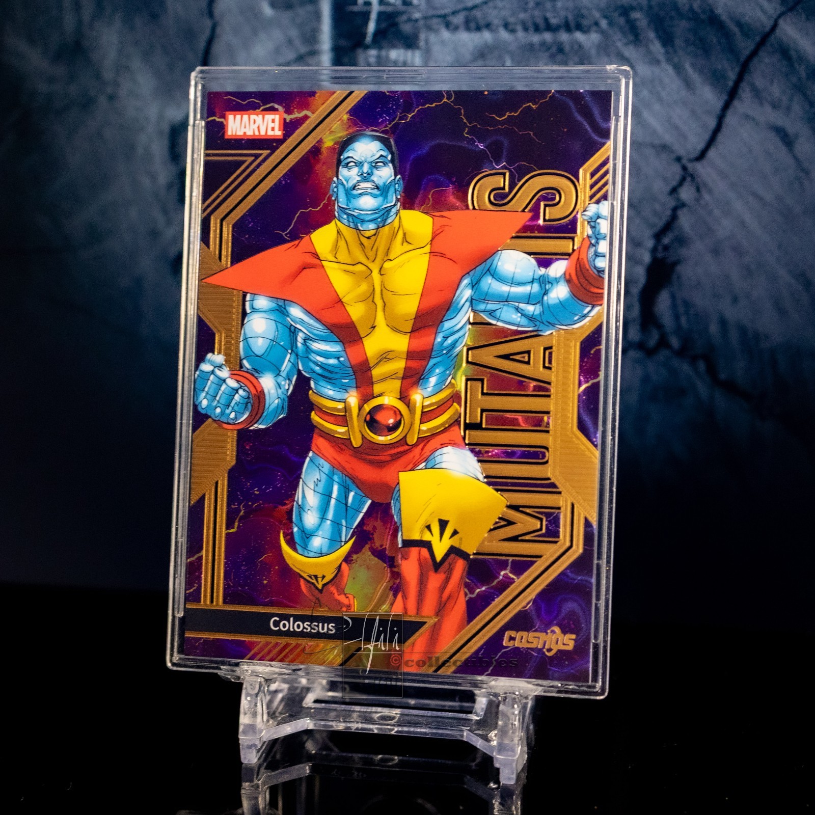 Colossus 2025 Cosmos Marvel Mutants Variant CM-MU-11 Kakawow Gold Foil