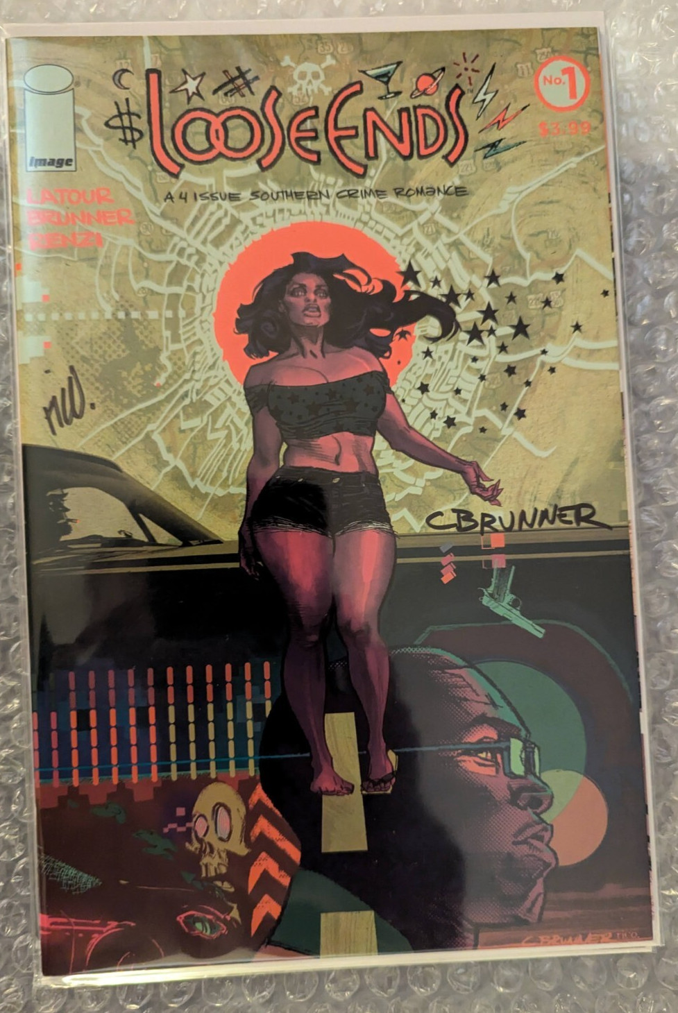 Loos Ends Image Comics 1-4 COMPLETE SIGNED by Chris Brunner and Rico Renzi