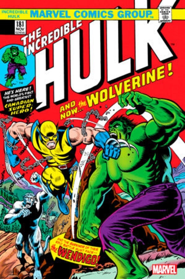 INCREDIBLE HULK 181 FACSIMILE VARIANT NM 1st WOLVERINE FAX 2023