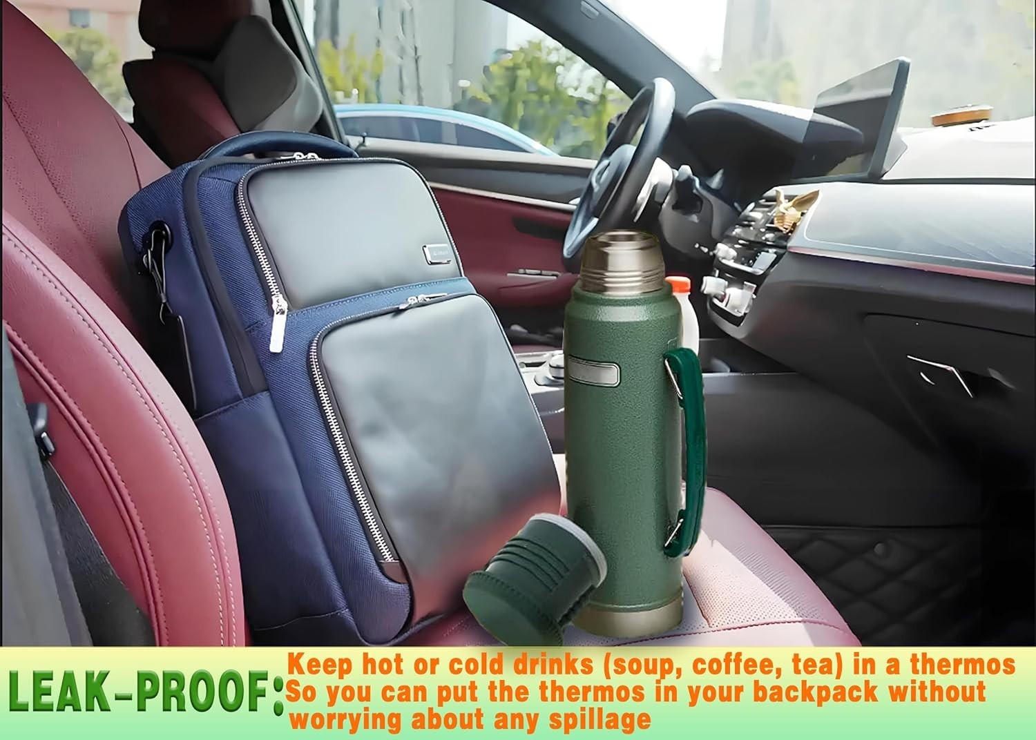 Stanley Thermos Replacement Stopper – Easy-Clean Design for 1.1 QT & 2 QT models