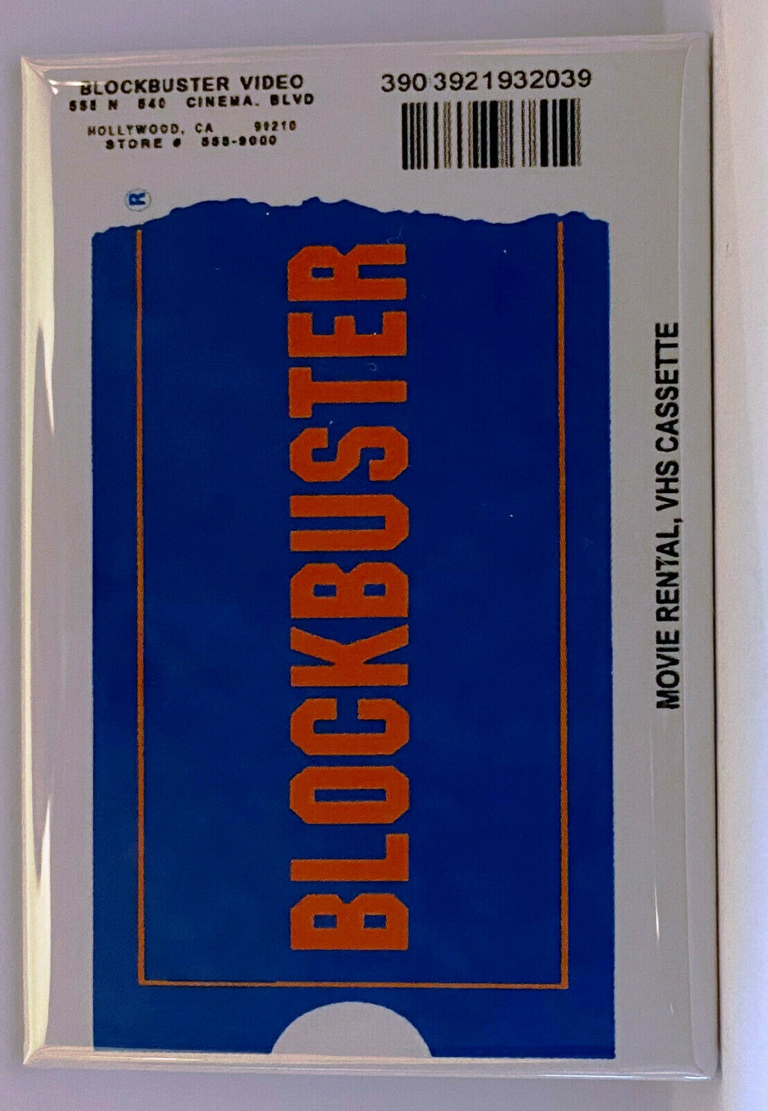 Blockbuster MAGNET 2″x3″ Refrigerator Locker Movie Poster