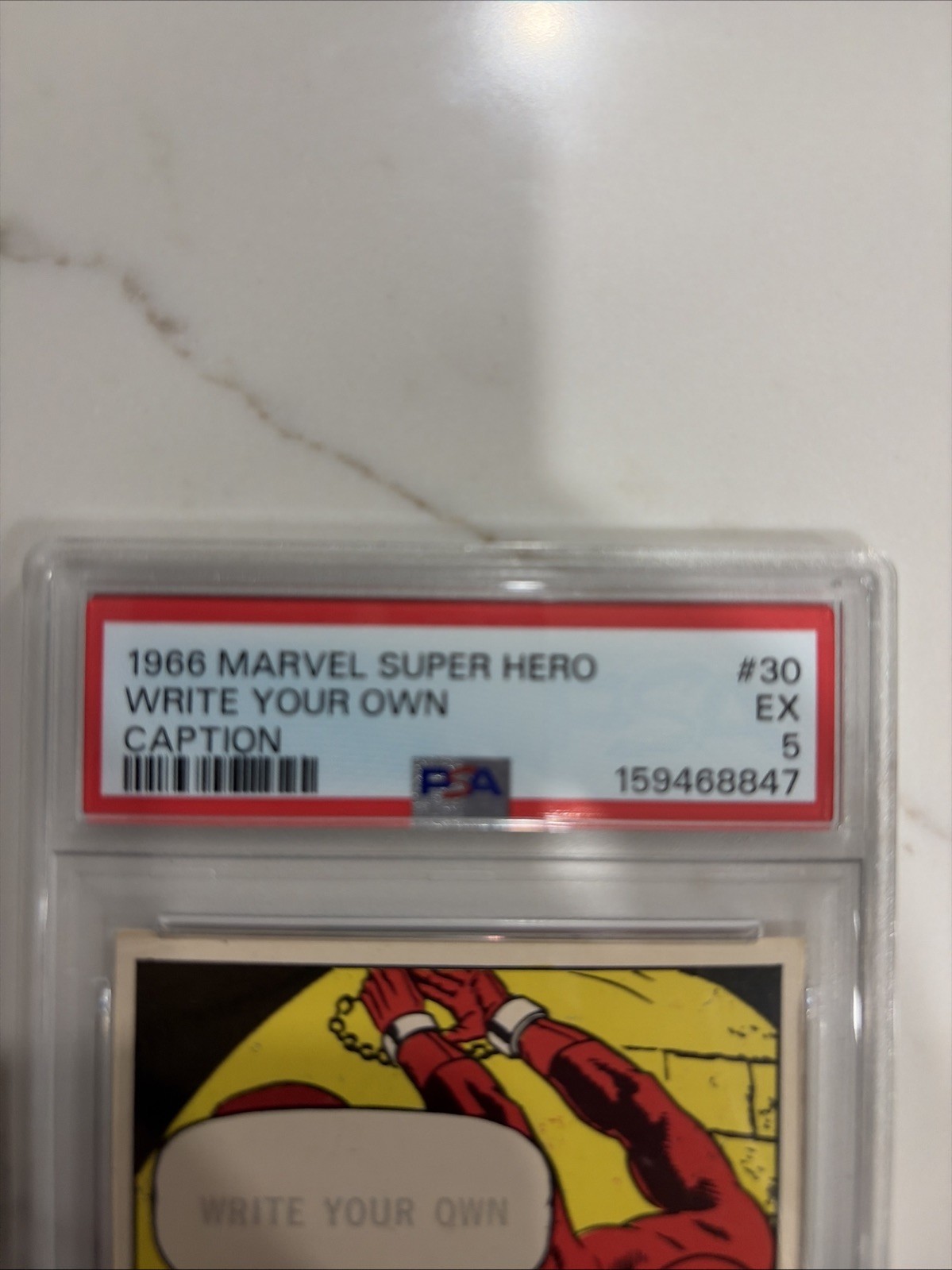 1966 Marvel Super Hero Daredevil # 30 PSA 5 Ex. Write Your Own Caption