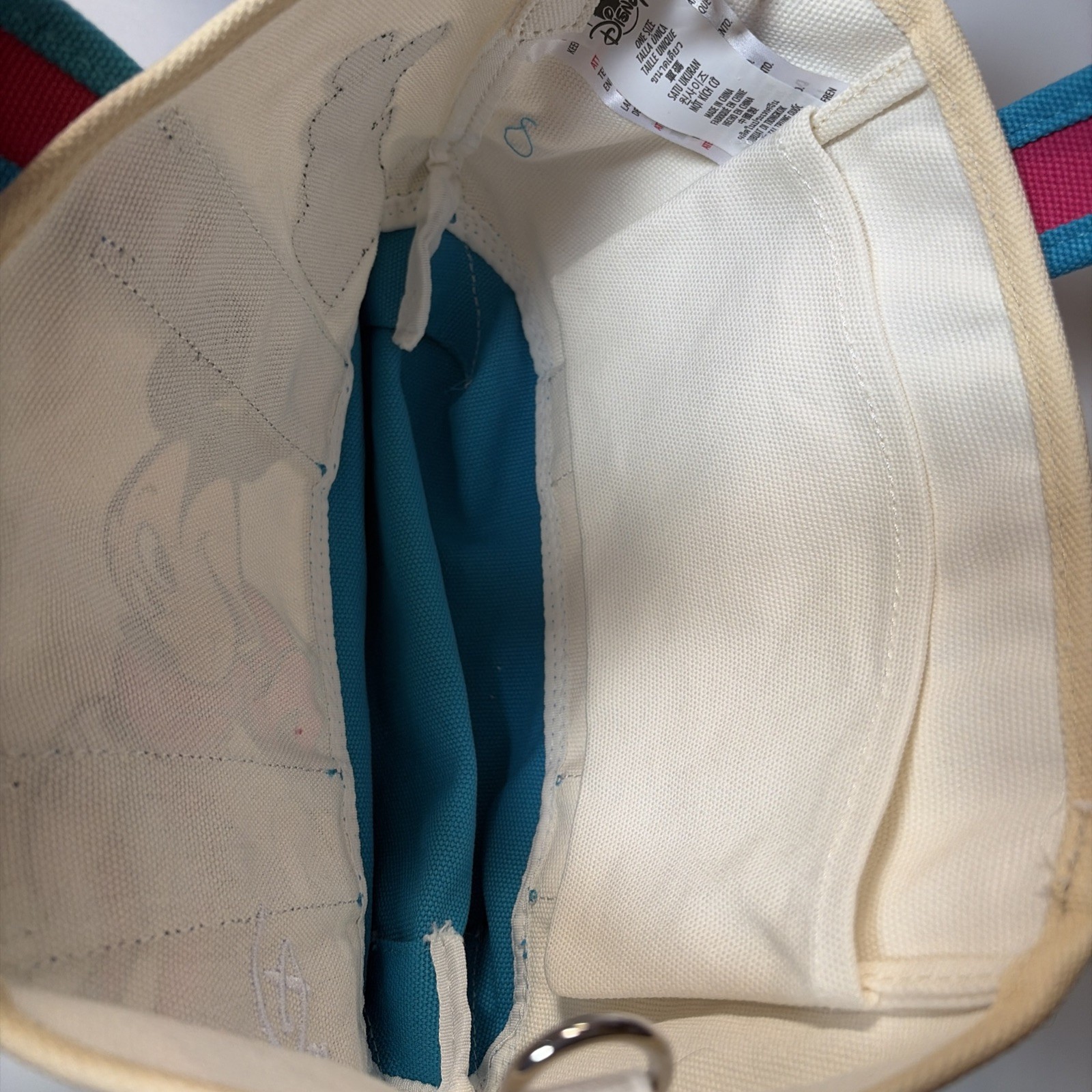 Mickey Mouse Disney Store Est. 1987 Exclusive Mini Canvas Tote Bag