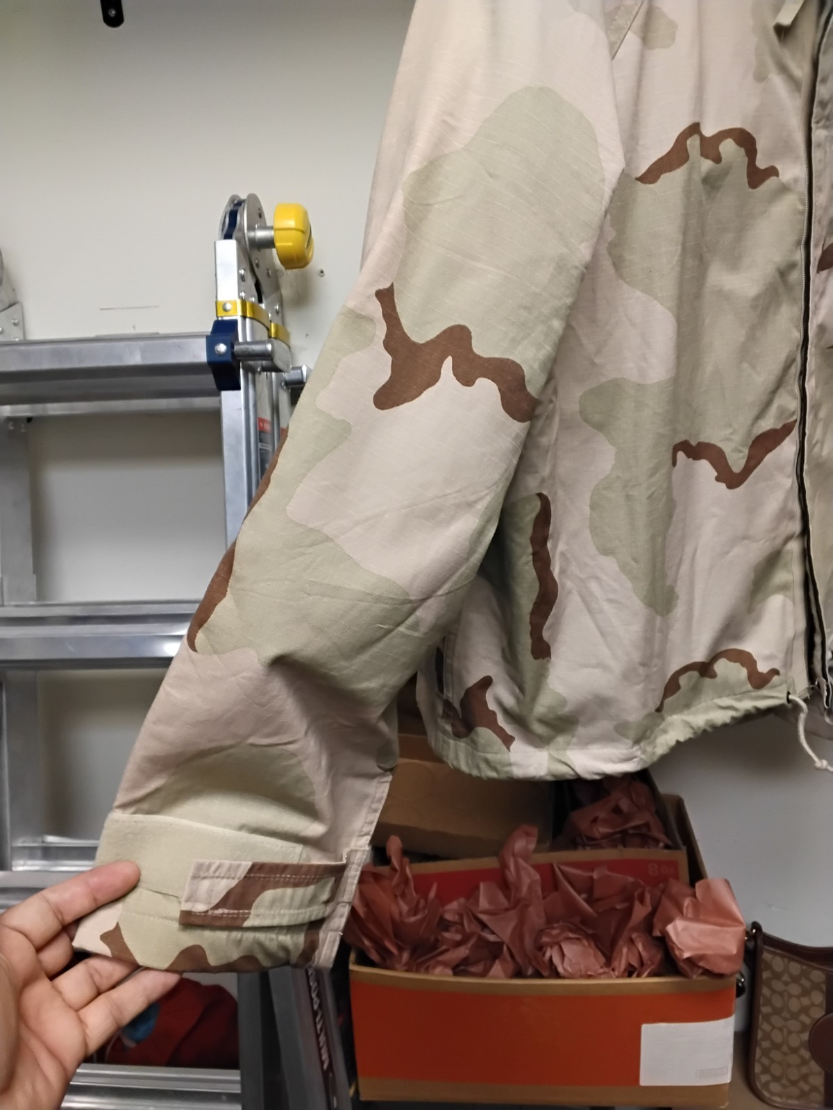 Genuine U.S Military Issue JSLIST Protective Overgarment Coat (DCU) Camo Used
