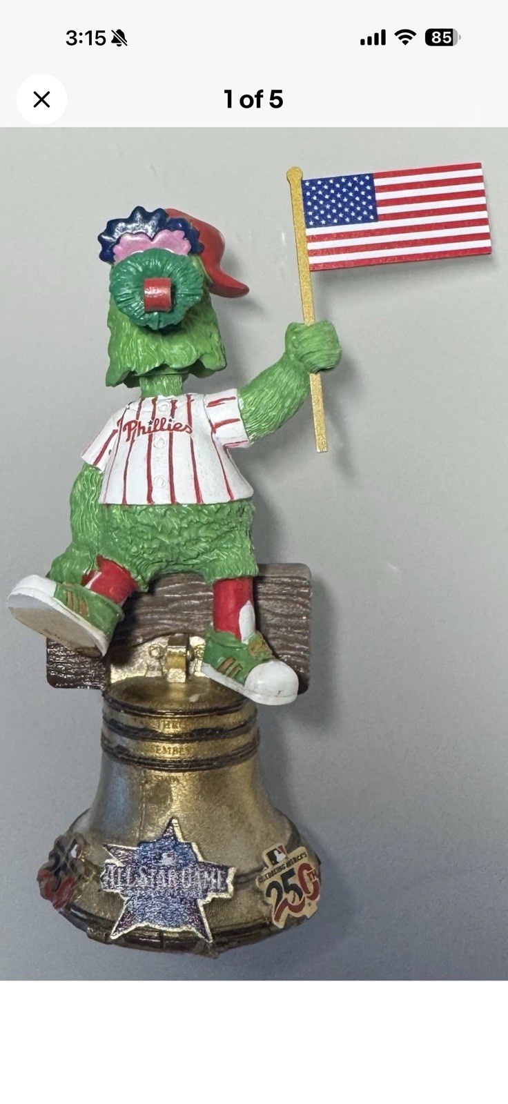 2026 MLB All Star Game Limited Edition VIP Gift Phanatic Bobblehead America 250!