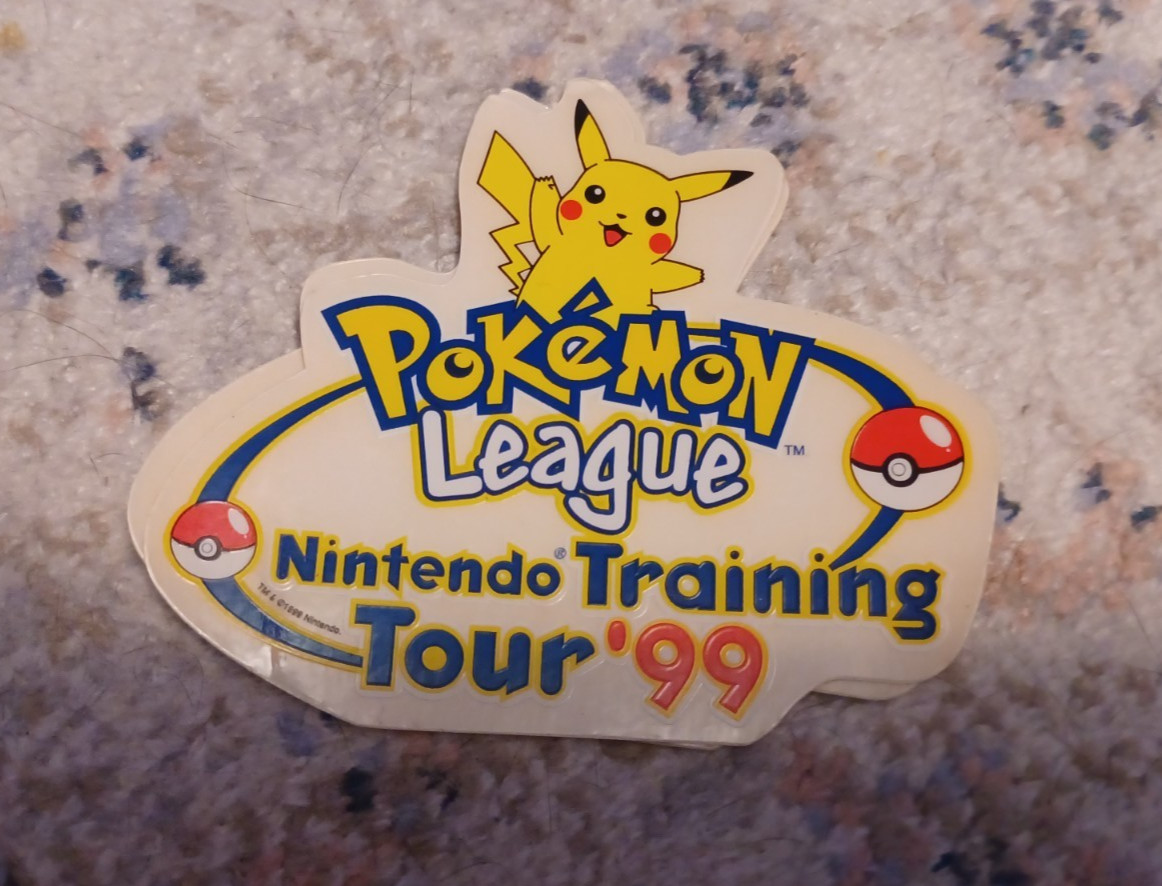 Pokemon League Summer Training Tour 1999 Sticker