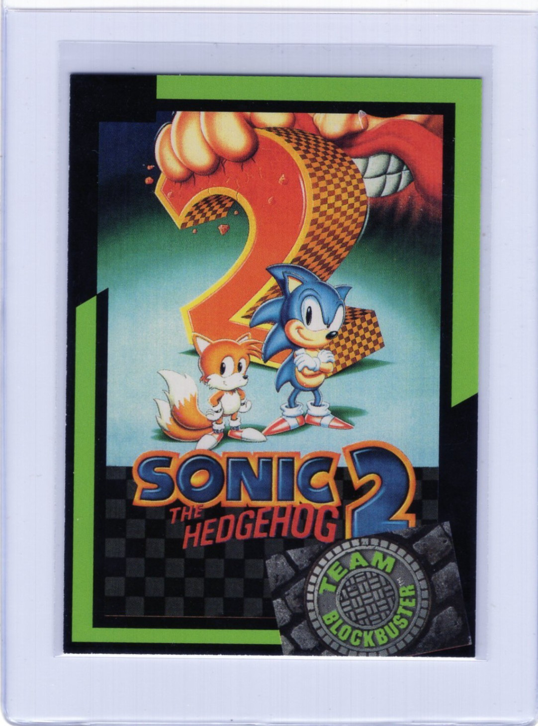 1993 Team Blockbuster Video Games Sonic 2: The Hedgehog #31