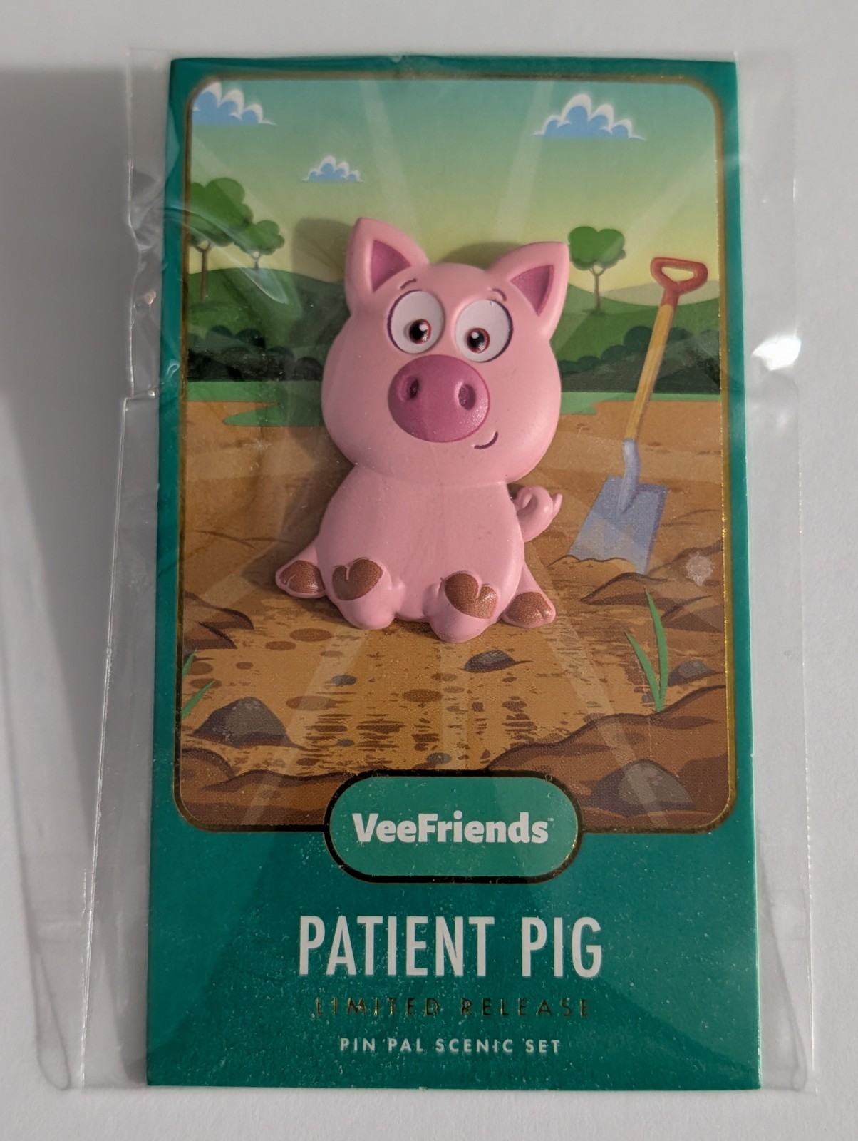 VeeFriends Limited Release Patient Pig Pin – Rare 2023
