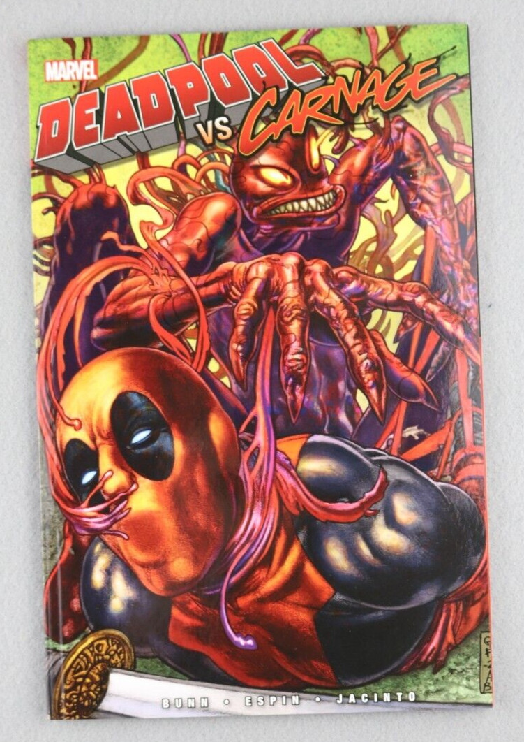Deadpool vs Carnage 1 2 3 4 Bunn Espin & Jacinto Marvel BRAND NEW Never Read TPB