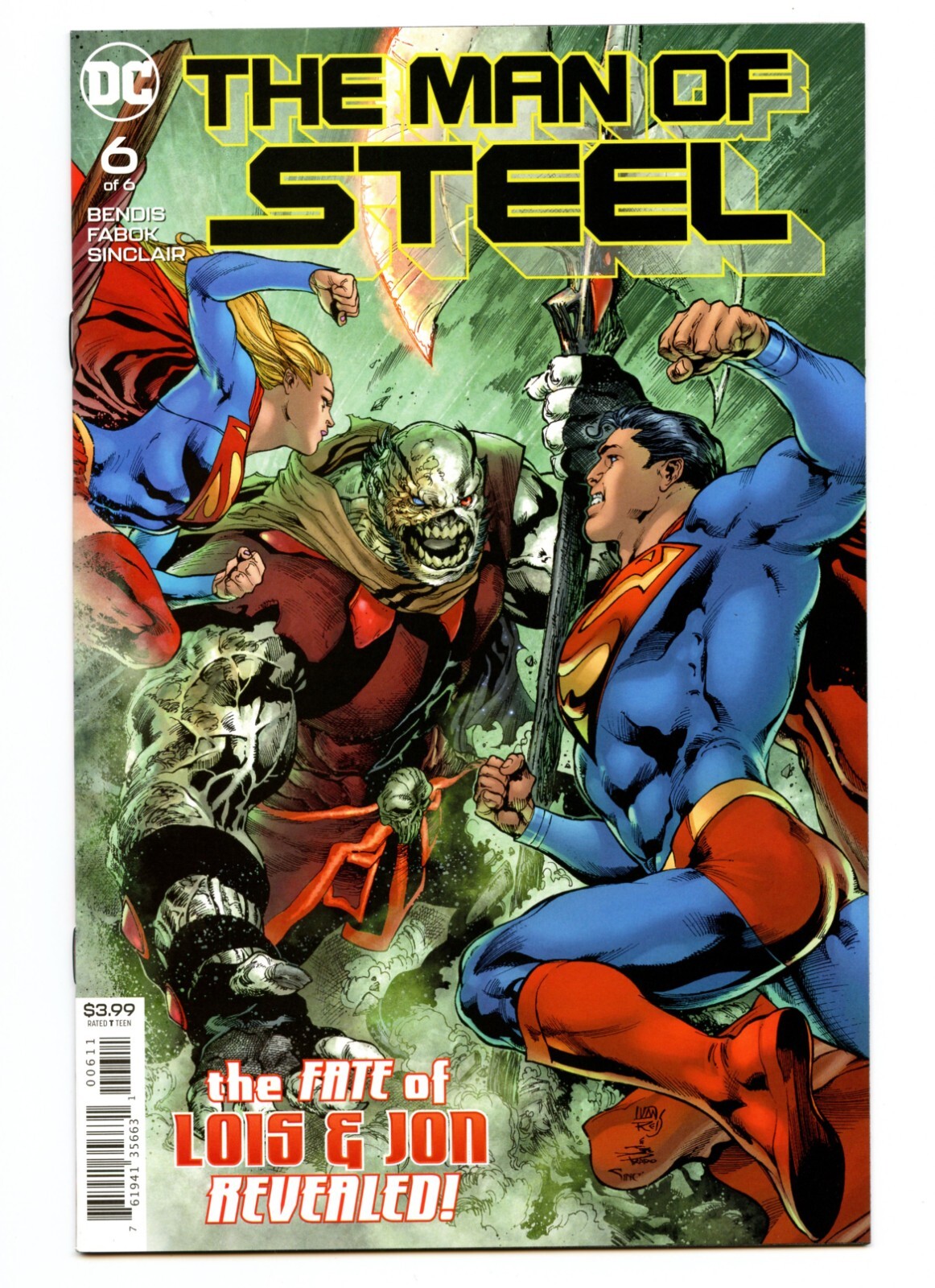 The Man of Steel ~ No. 6 of 6, Sept. 2018 ~ First Printing ~ DC ~ NM