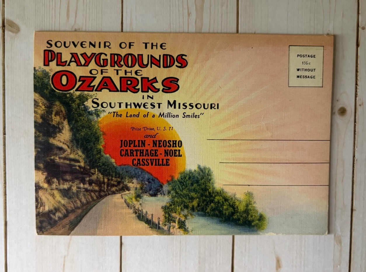 Lot Of 7 Vintage Souvenir Pictorial Fold-Out Postcard Mailers U.S Travel