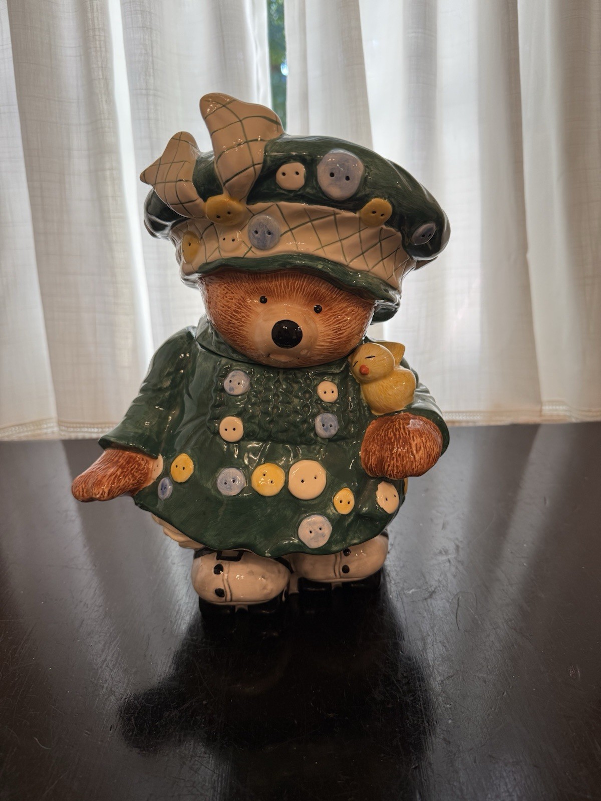 Vintage Hallmark Ceramic Bear Cookie Jar Certified International Corporation