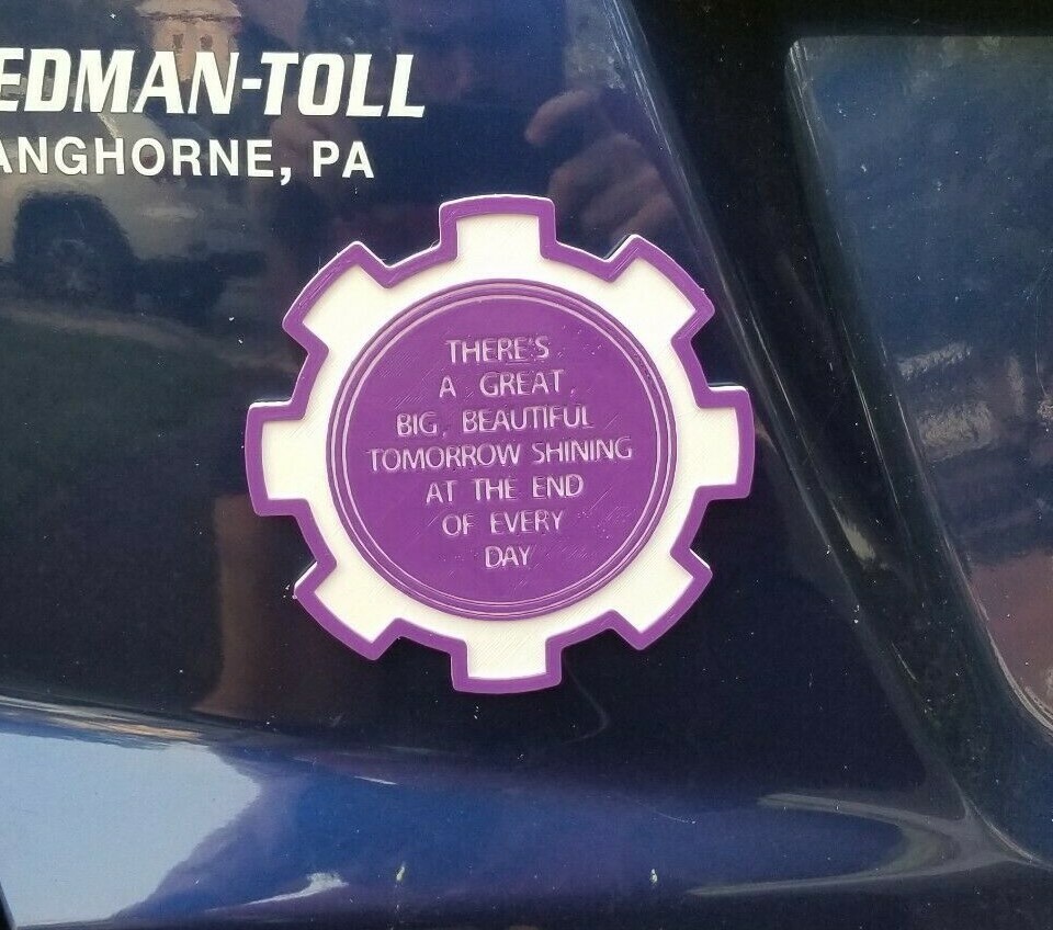 Carousel of Progress There’s A Great Big, Beautiful Tomorrow Inspired Magnet