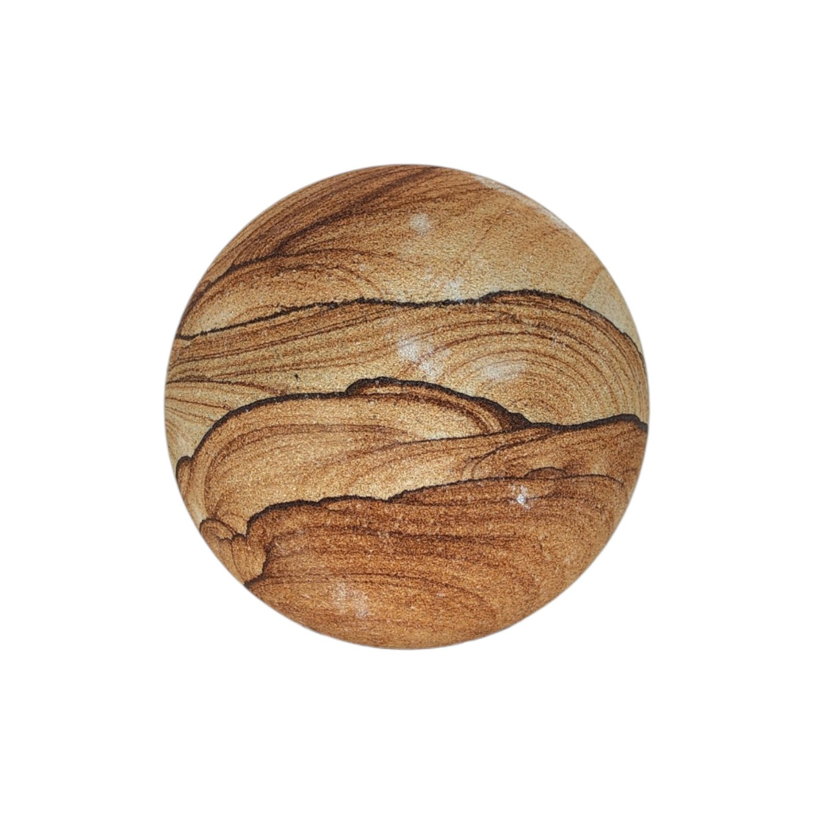 Sandstone, 2 in, sphere, display specimen, #R-7144