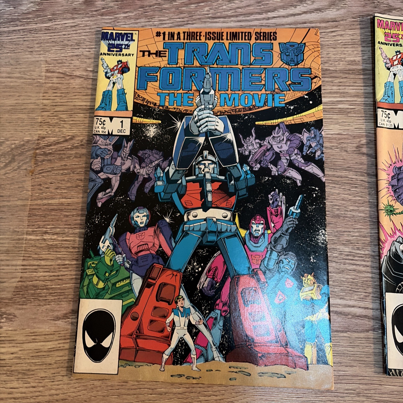 Transformers The Movie # 1-3 (complete set), 1986 NM!!
