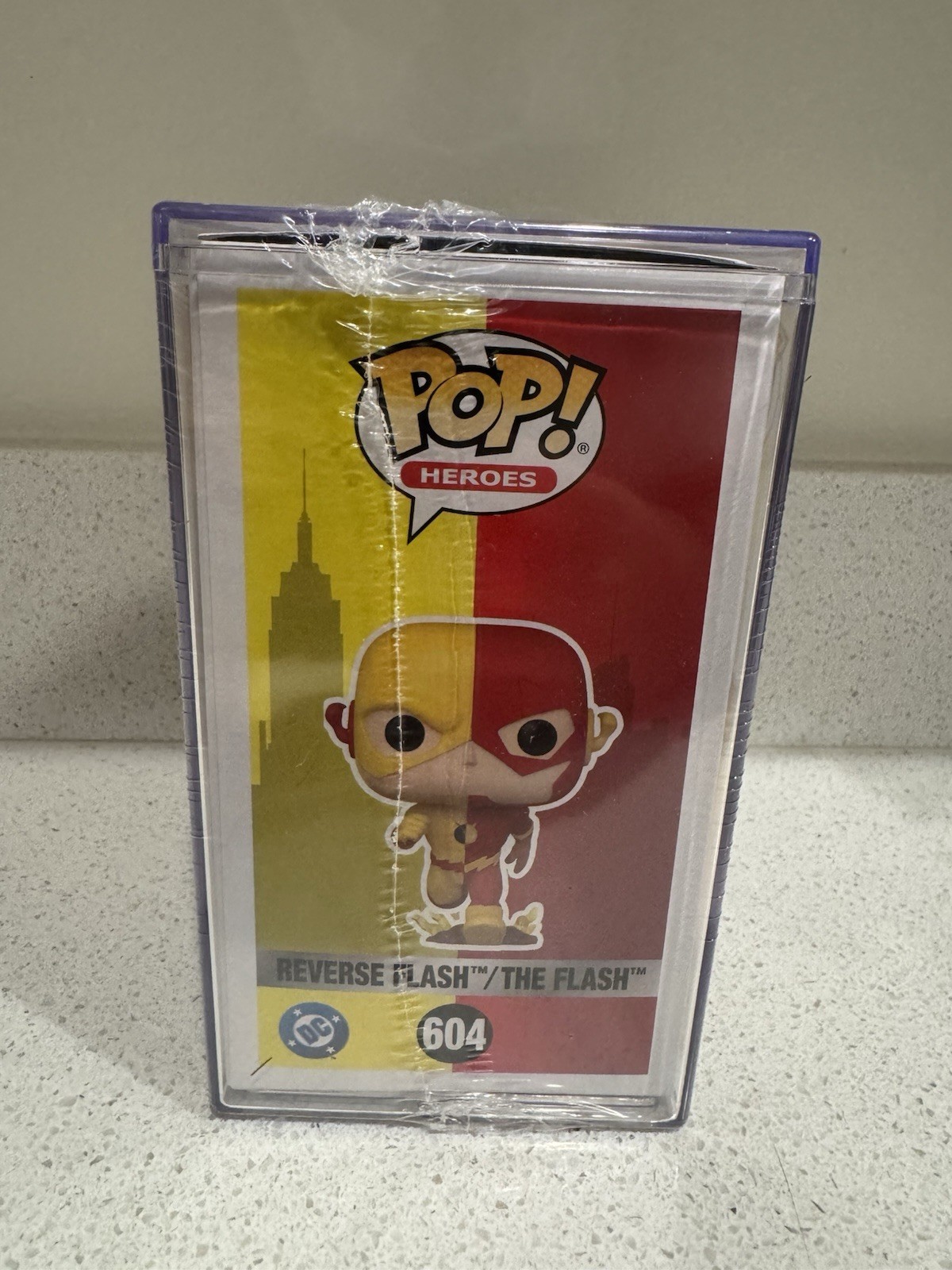 Funko Pop! Reverse Flash / The Flash Split #604 3500 PCs Gemini LE w/ Protector
