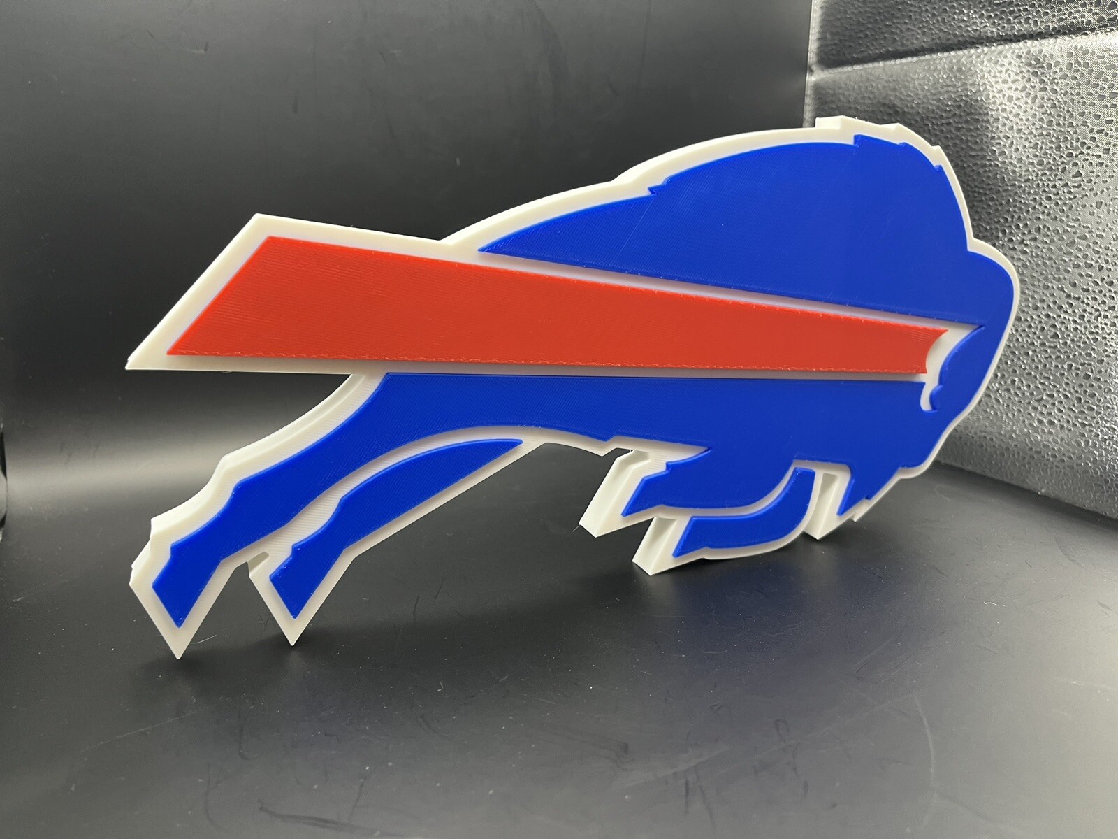 Buffalo Bills Logo Sign Display | 3D Wall Desk Shelf Art