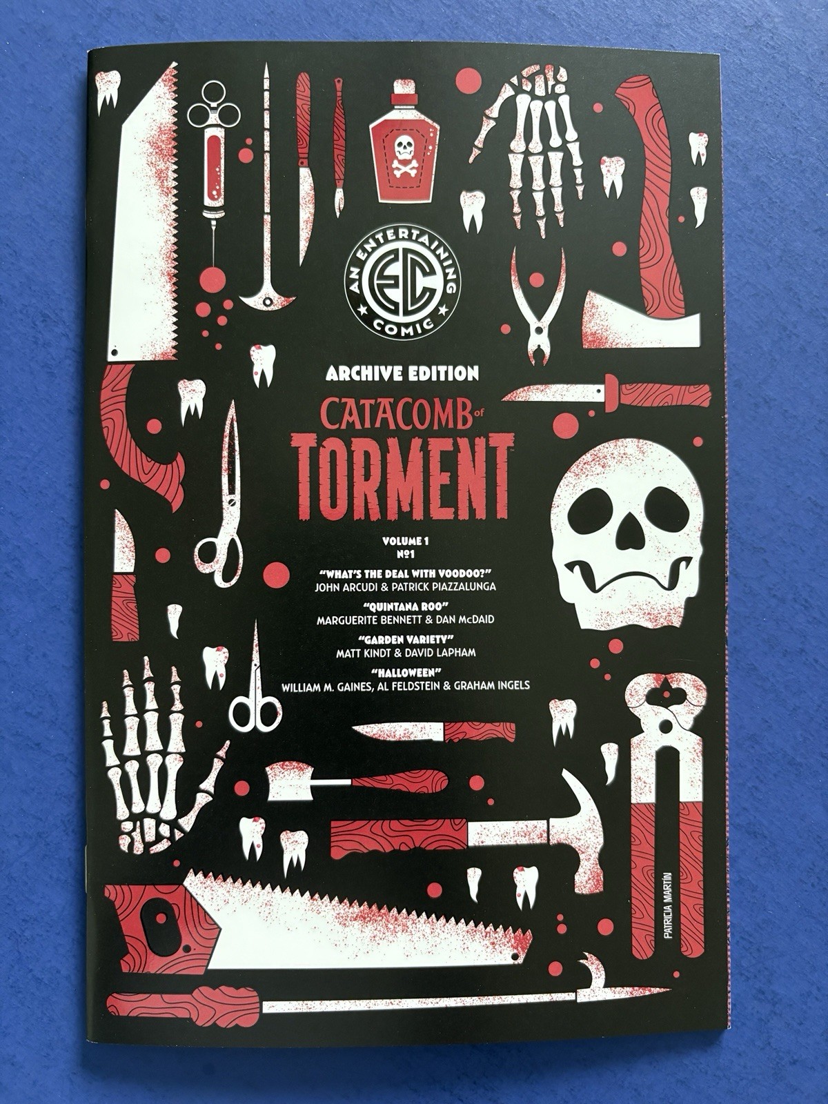 EC CATACOMB OF TORMENT #1 CVR G 1:50 PATRICIA MARTIN EC ARCHIVE EDITION