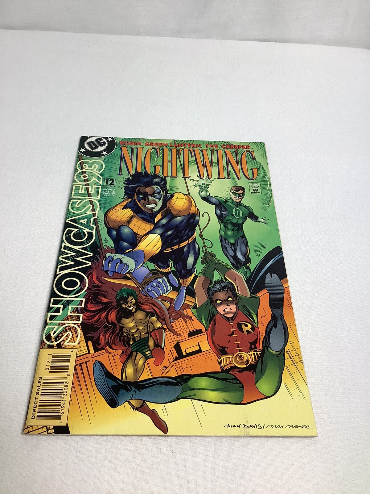 Showcase 93 NIGHTWING #12 | Robin, Green Lantern, The Creeper DC Comics 1993