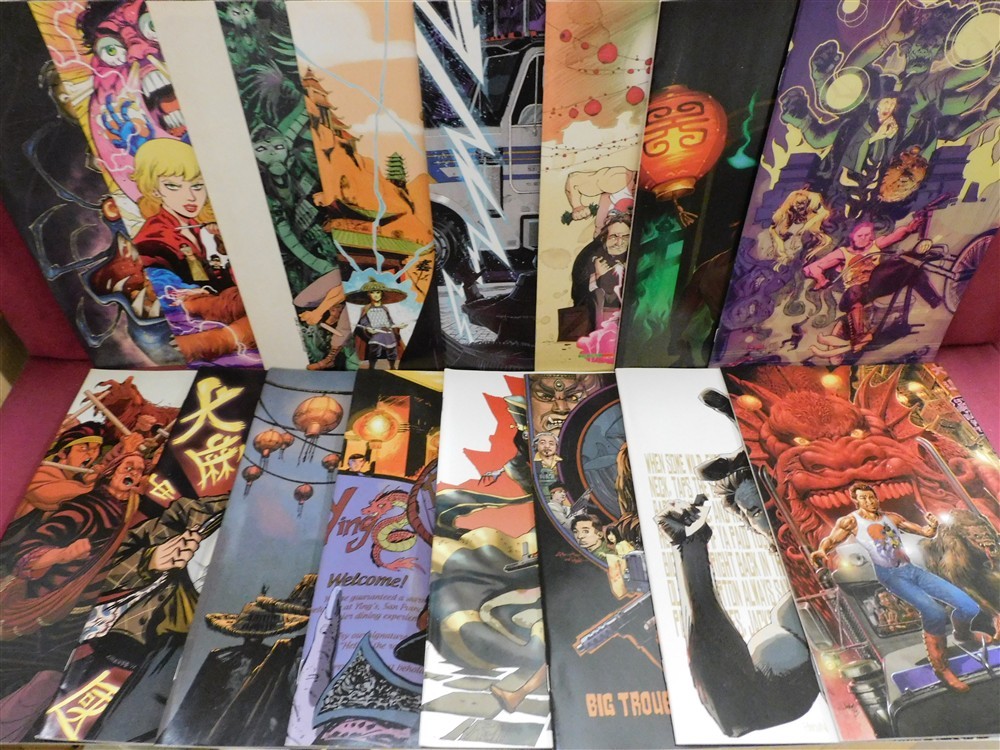 BIG TROUBLE IN LITTLE CHINA 1 2 3 5 6 7 8 10 11 12 13 14 16 17 18 20 C LE COMICS