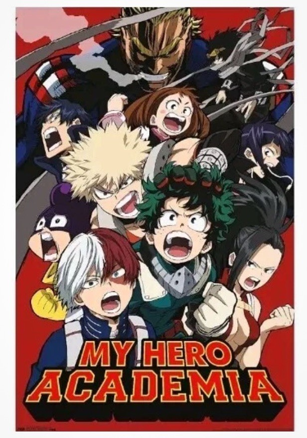 My Hero Academia Key Art 2 Wall Poster 22.375 x 34 Anime NEW SEALED