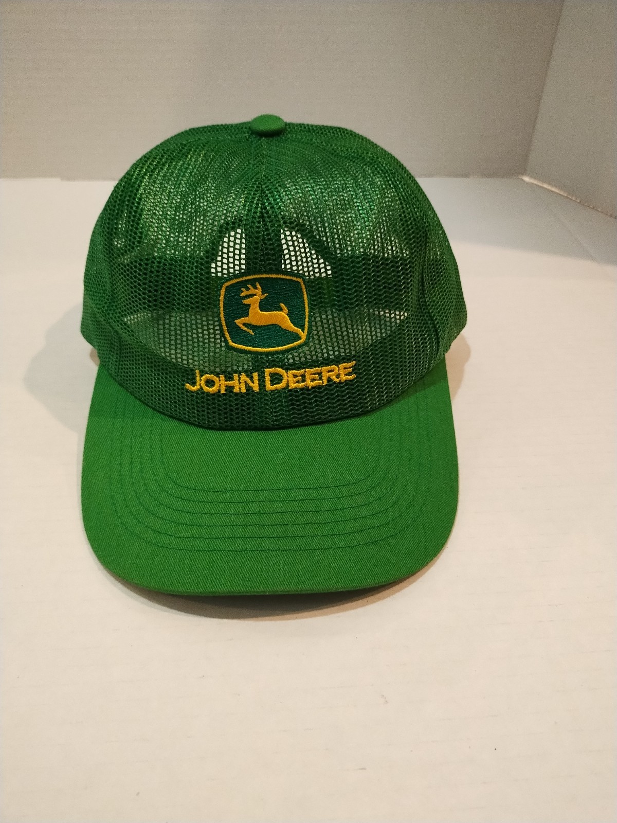 John Deere Mesh Snapback Truckers Hat All Mesh