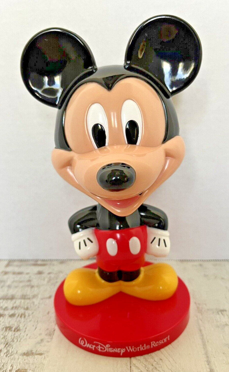 Kellogg’s Walt Disney World Resort Plastic Mickey Mouse Bobble Head 8″