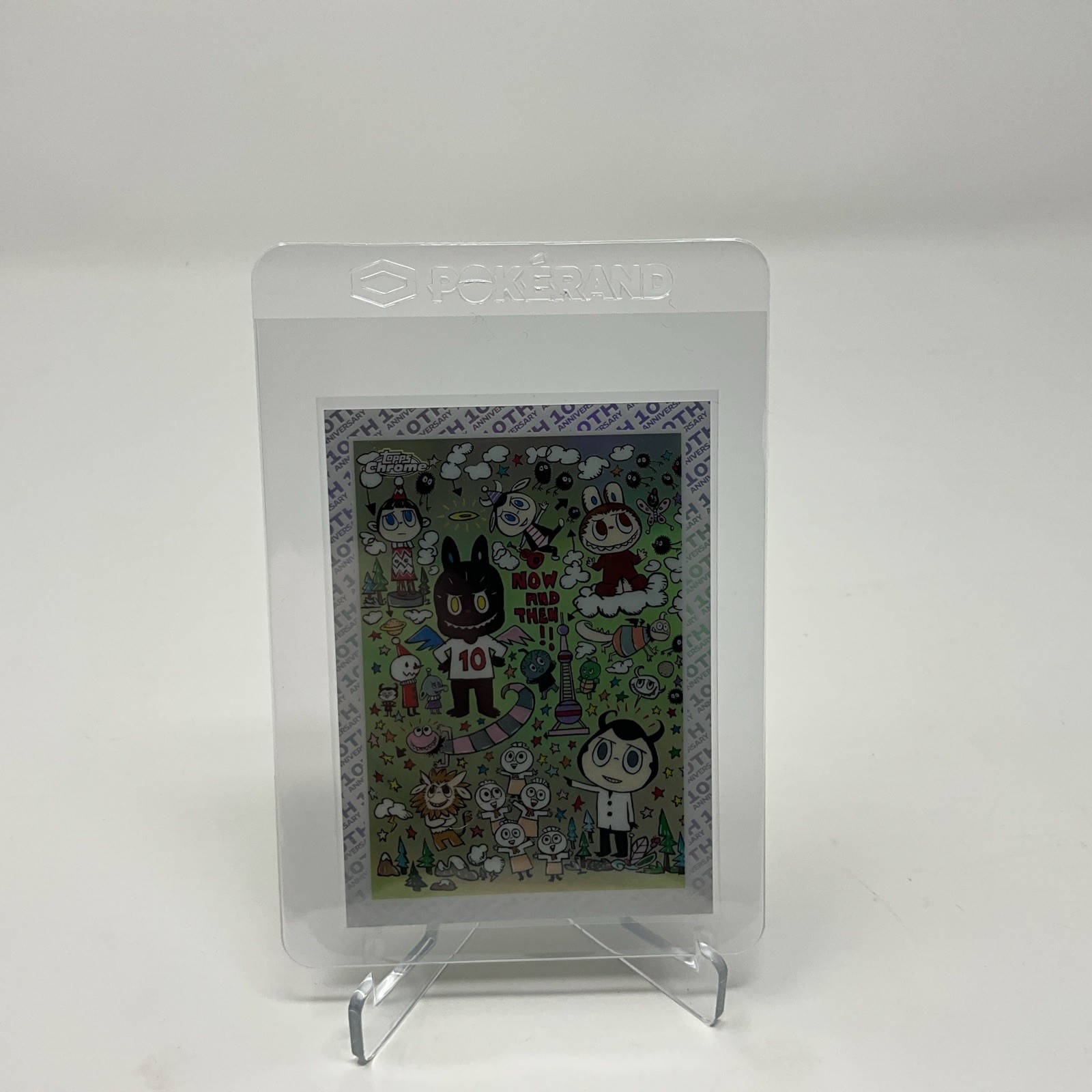 2025 Topps Chrome Labubu 10th Anniversary Border TM01 #2 Logo Refractor SP