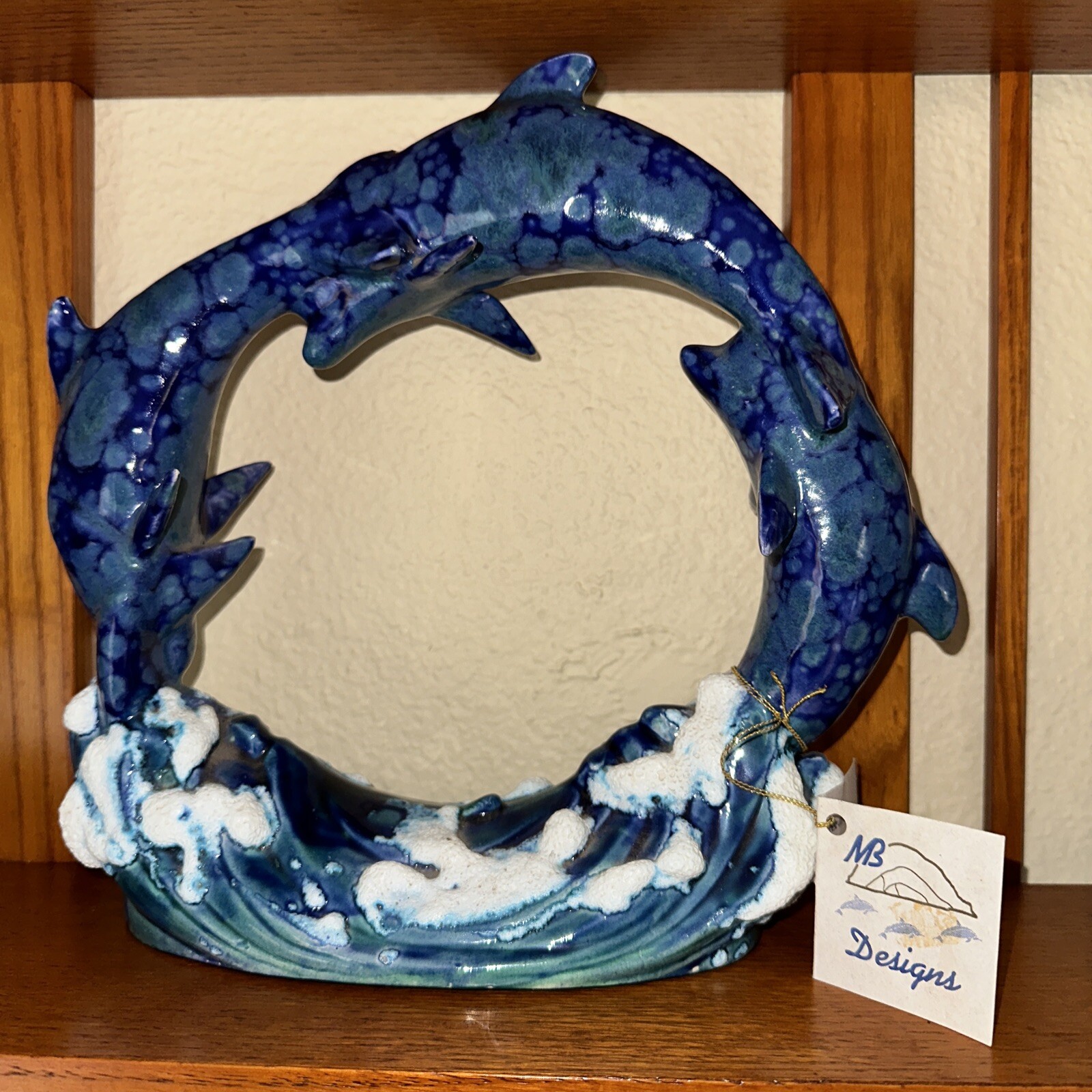 Dolphin Circle Of Life Figurine By MB Designs