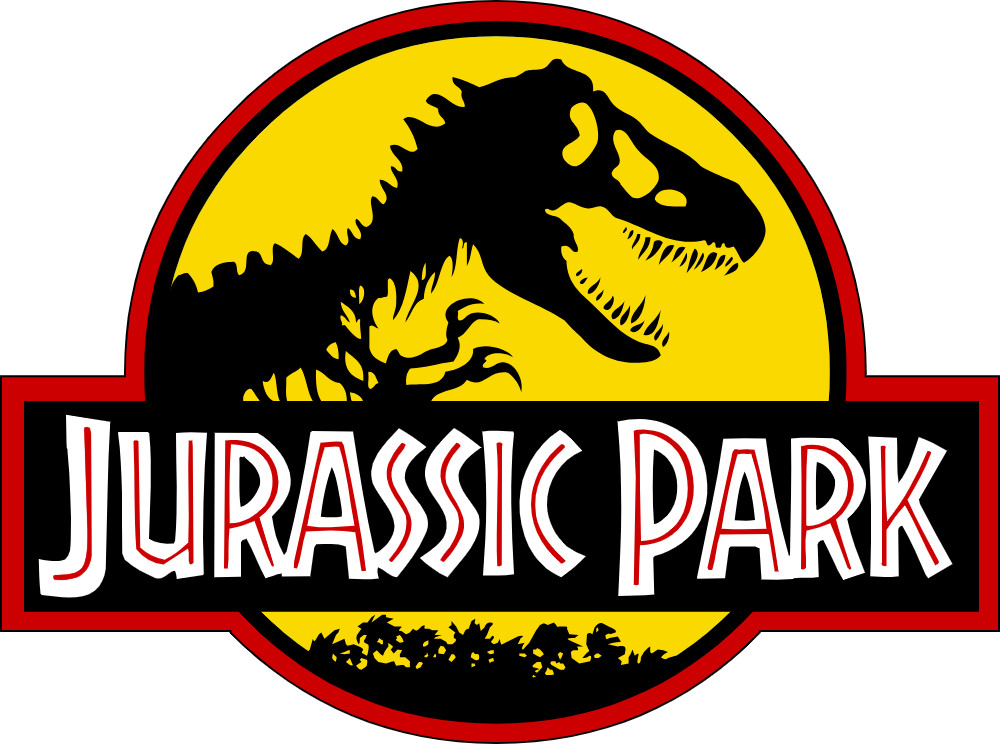 Jurassic Park Sticker Logo Classic window laptop bumper vinyl decal