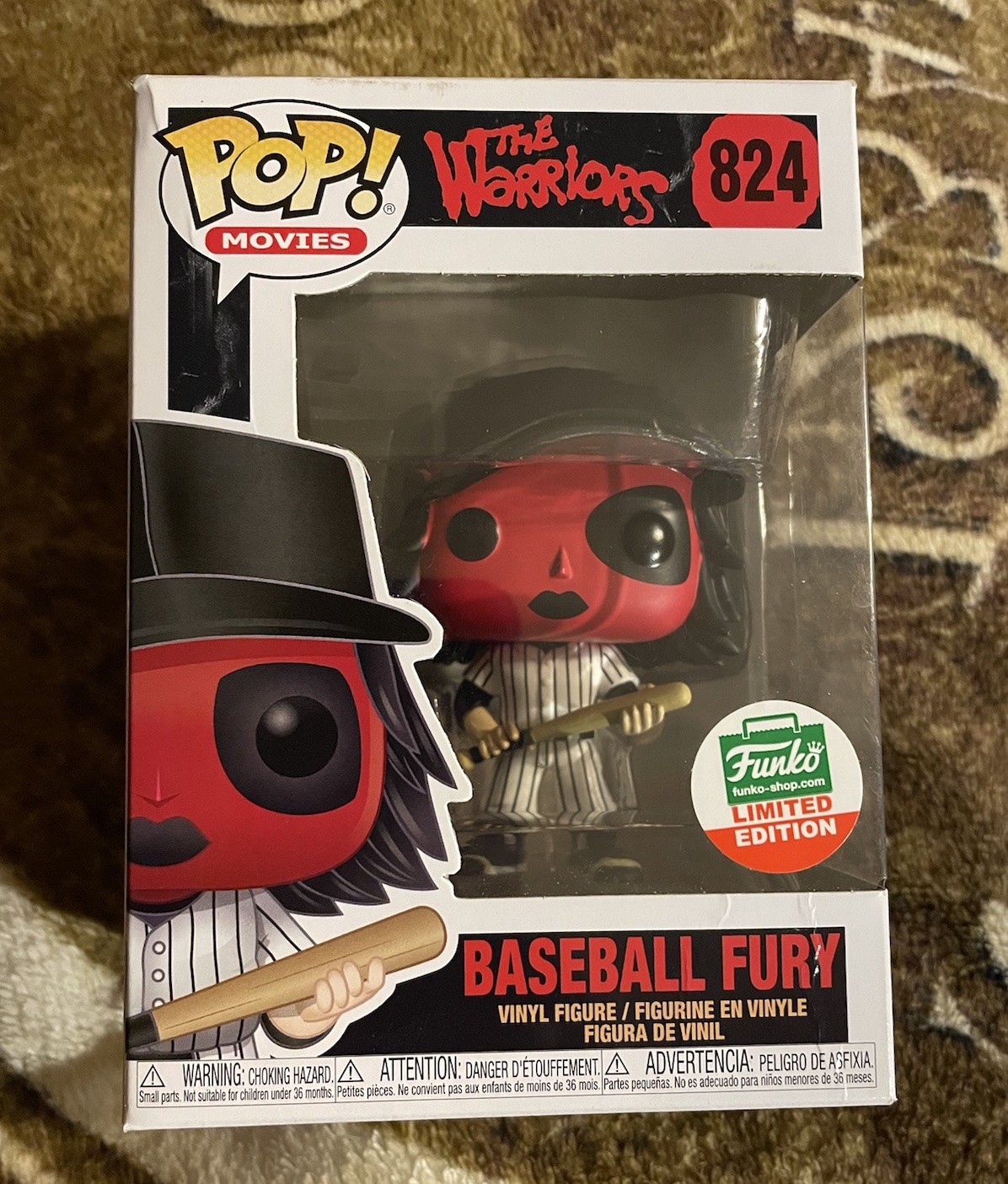 FUNKO POP BASEBALL FURY THE WARRIORS #824