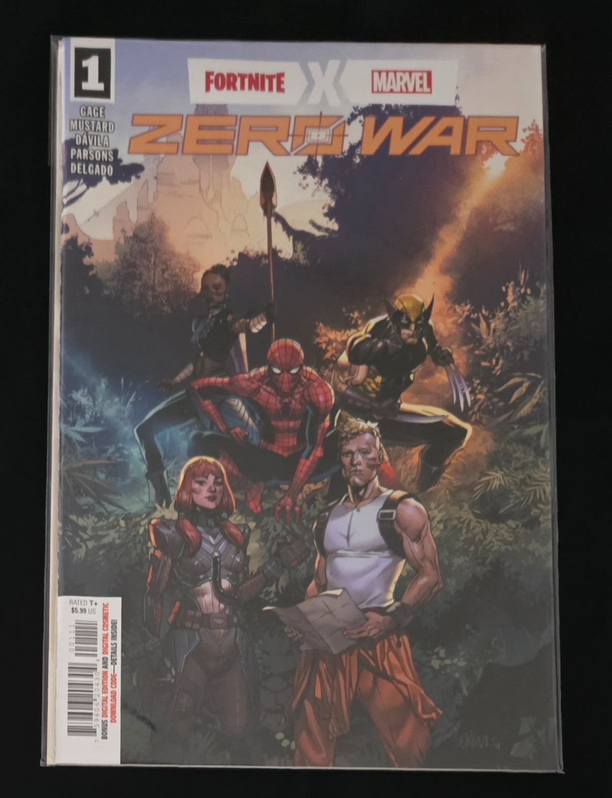 Fortnite X Marvel Zero War #1 Cover A F Ron Lim 1:25 Jim Cheung Variant NO CODE