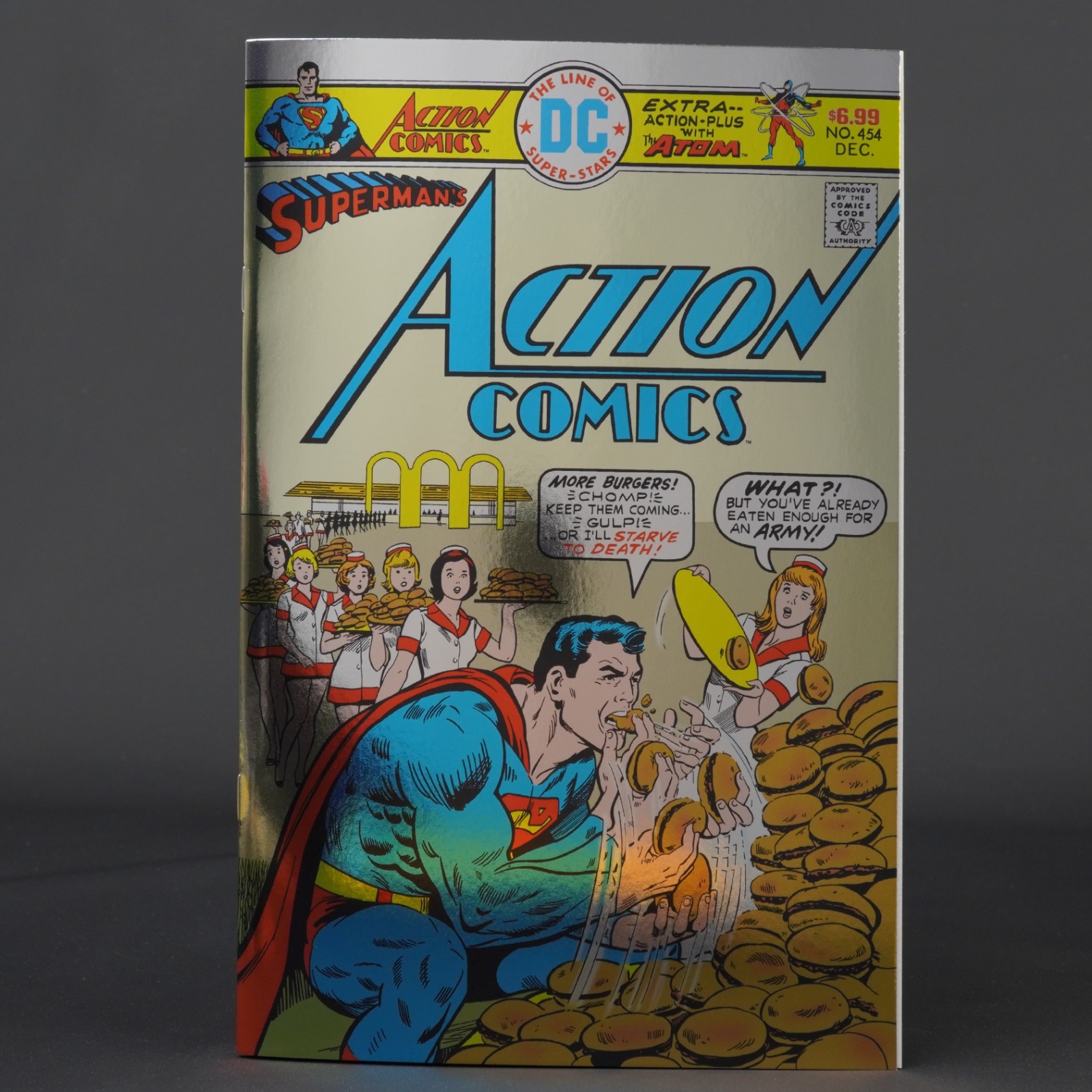 ACTION COMICS #454 Facsimile Cvr C Foil DC Comics 2026 ptg 0226DC0221 454C