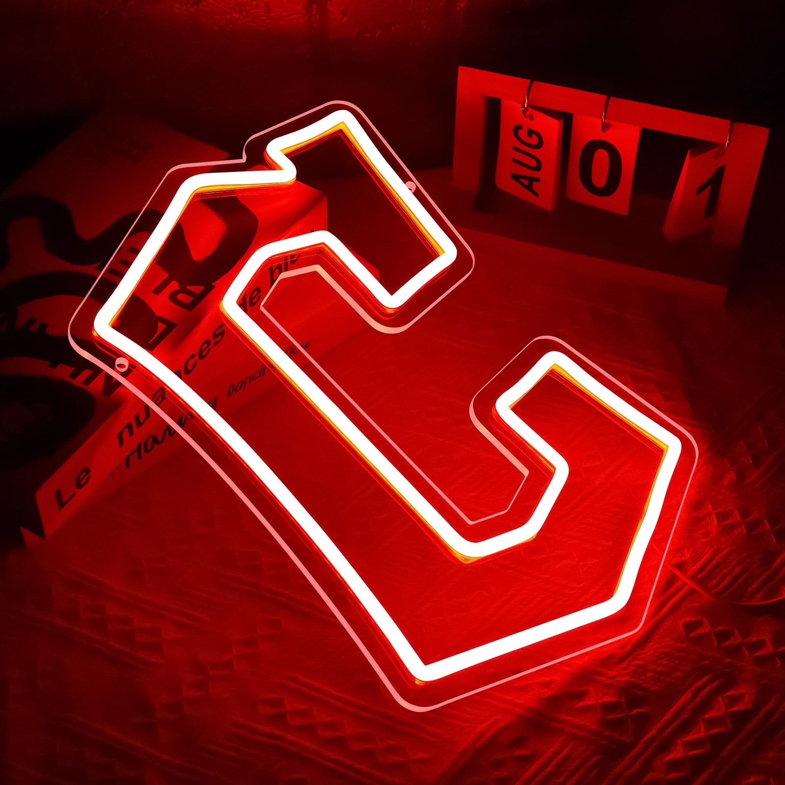 Baseball Neon Sign for Wall Decor Baseball Neon Light for Man Cave Dimmable T…