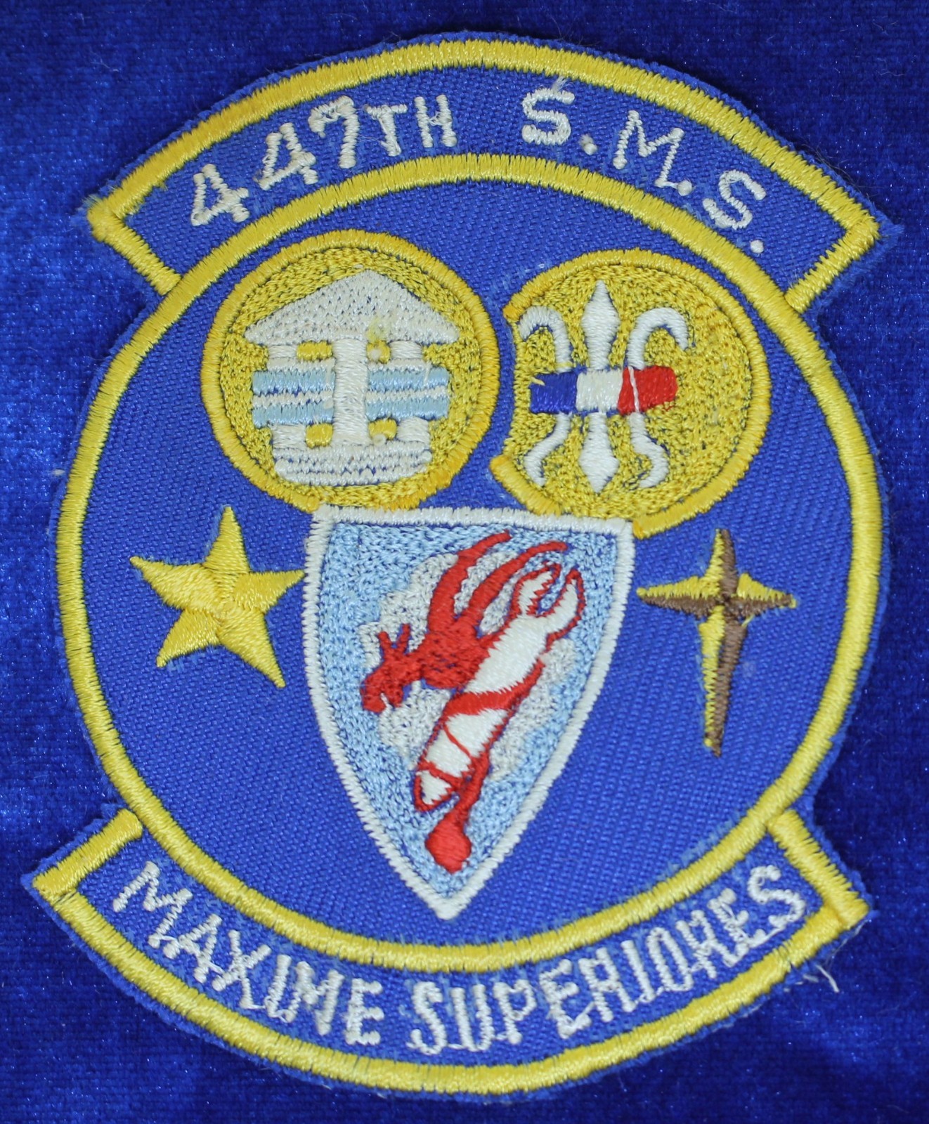 USAF 447th Strategic Missile Squadron LGM-30F Minuteman II Patch AA-6
