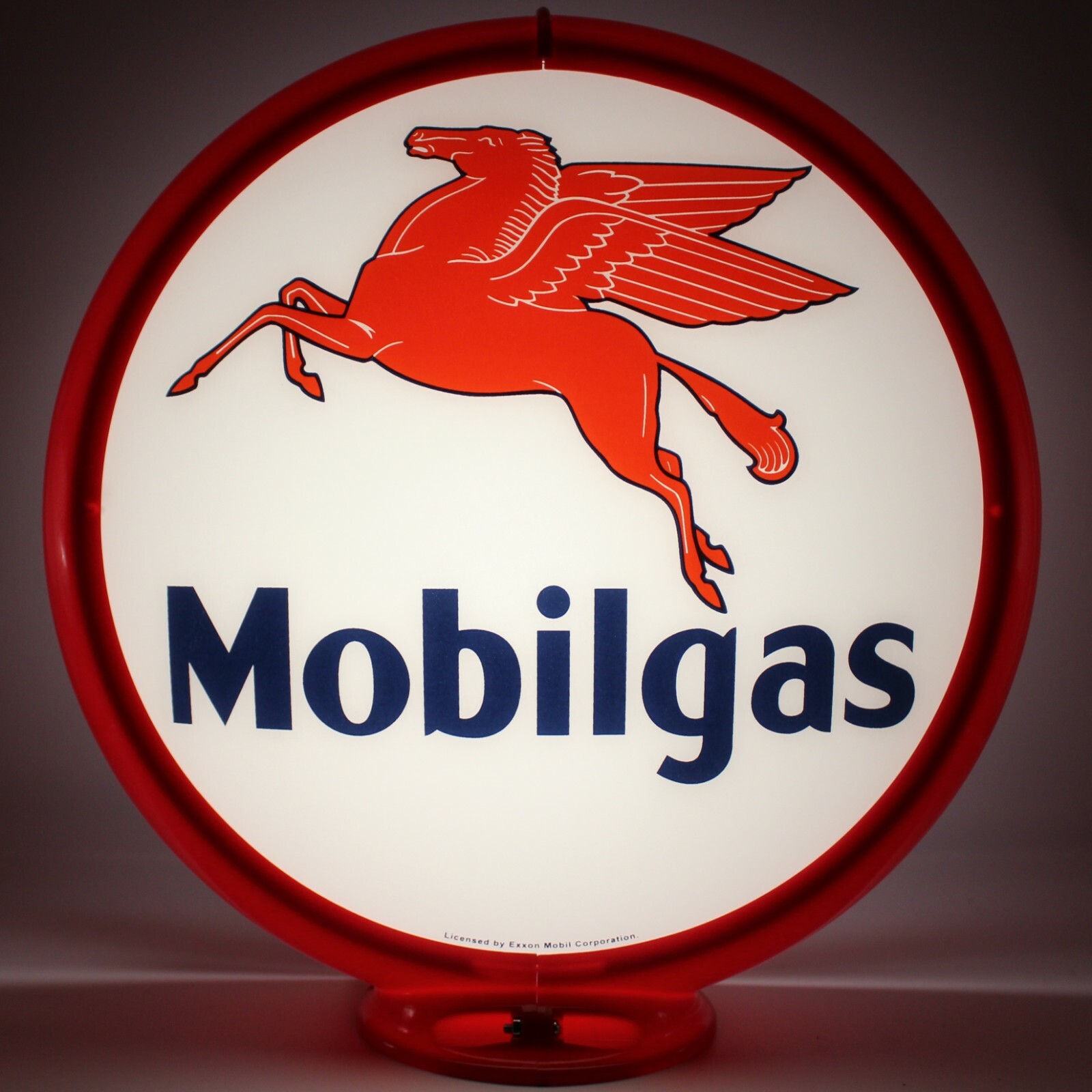 MOBILGAS 13.5″ Gas Pump Globe – SHIPS FULLY ASSEMBLED! READY FOR YOUR PUMP!!