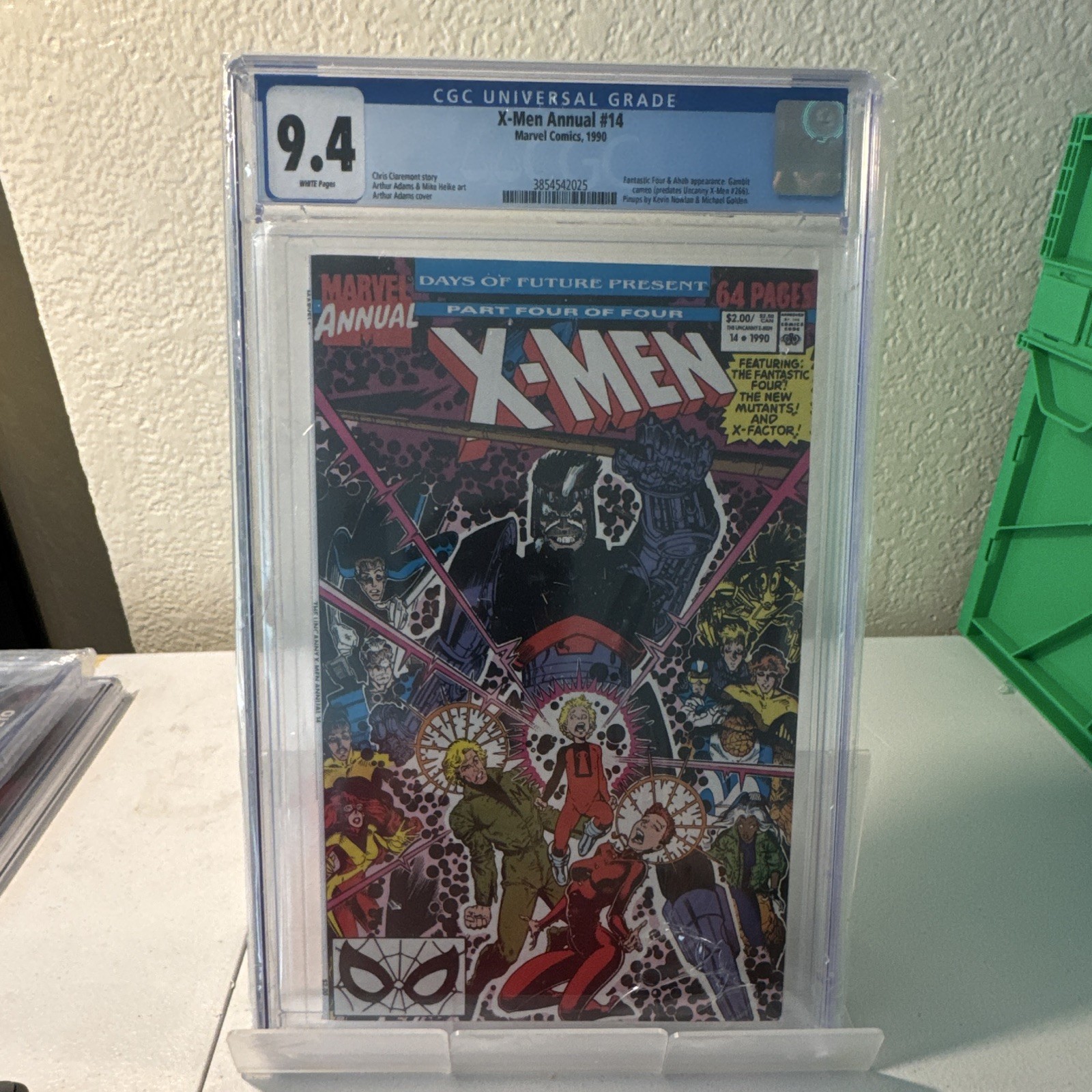 Marvel X-Men Annual #14 (1990) “Days of Future Present” CGC 9.4