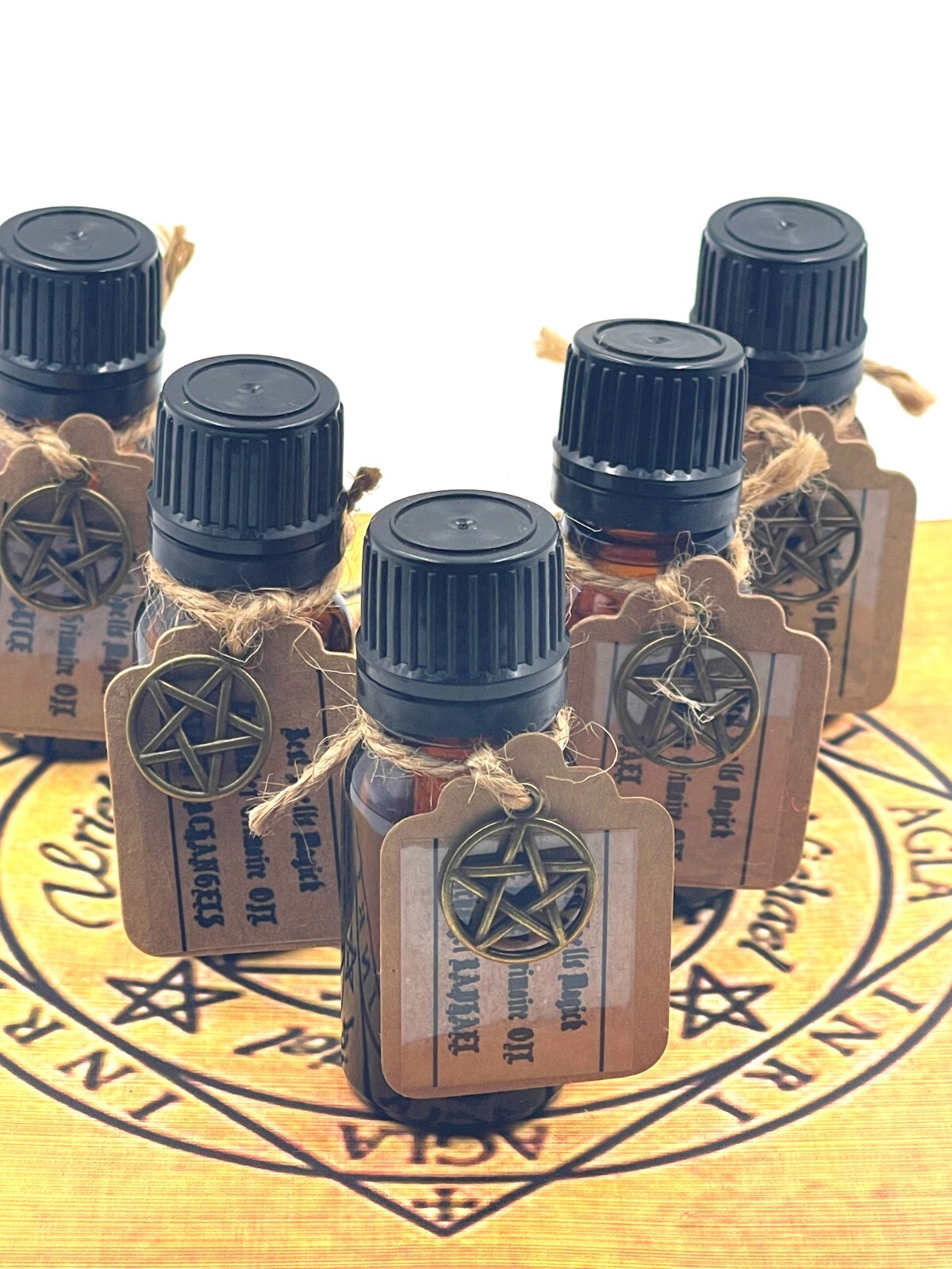 JUPITER Planetary Pure Herbal & Crystals Oil & SEAL Handmade by Best Spells Magi