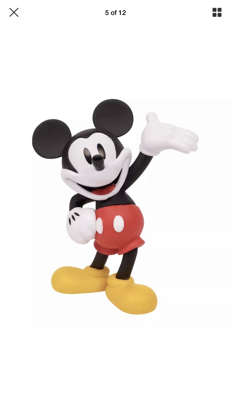 MICKEY MOUSE True Original 90th Anniversary Collectible Figure Set Disney