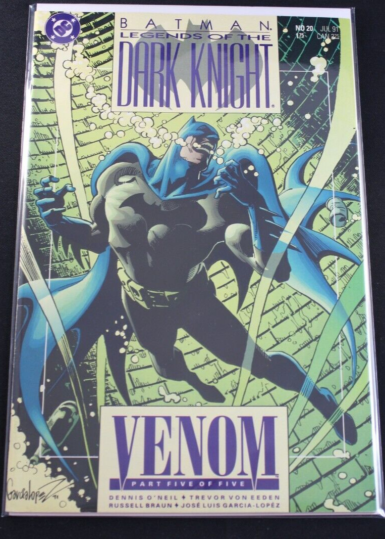 Legends Dark Knight 20 Venom Pt. 5 Comic VF-NM