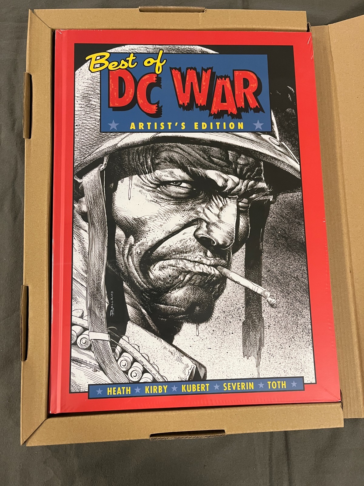 Best of DC War Artists Edition : Kirby : Kubert : Toth : Brand New Condition