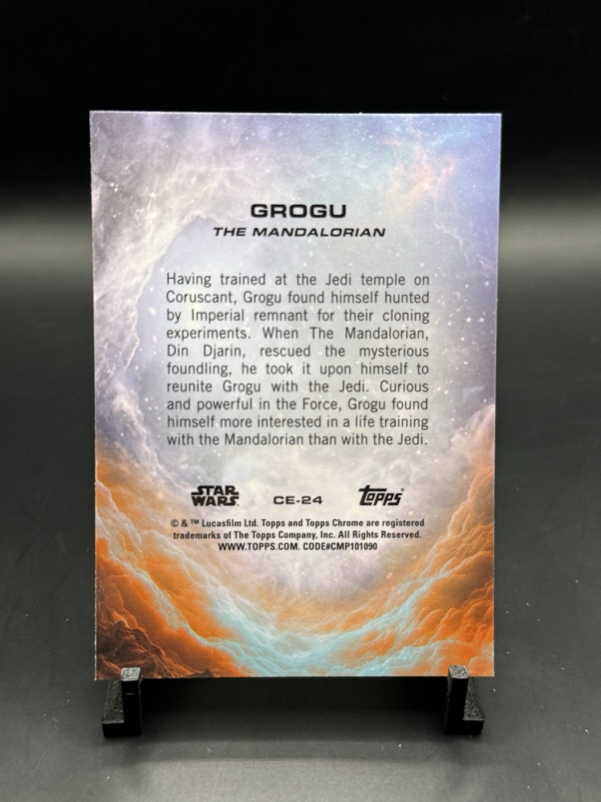 2025 Topps Chrome Star Wars Costco Exclusive Grogu CE-24