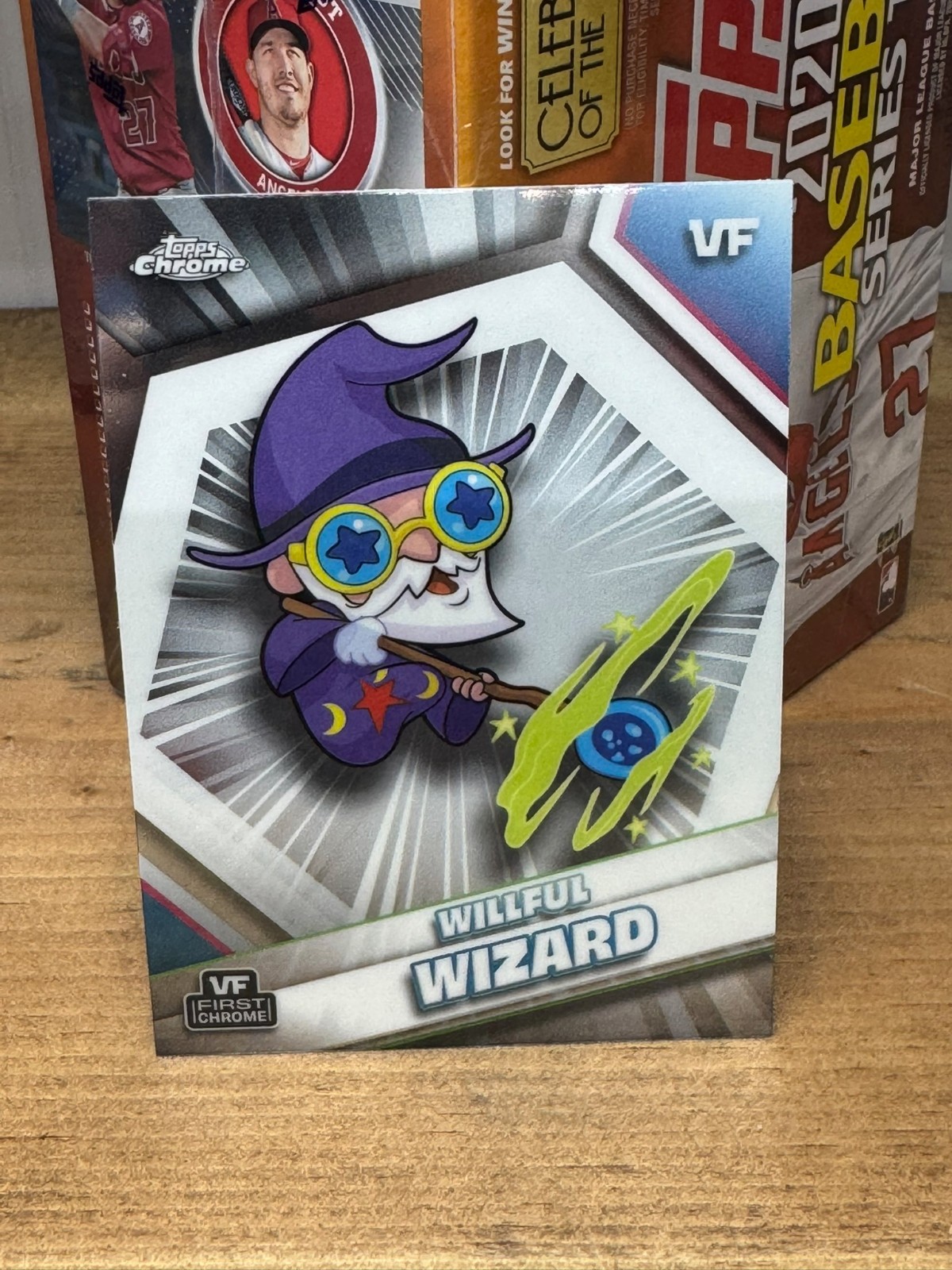 2026 Topps Veefriends Chrome Willful Wizard Base Card!