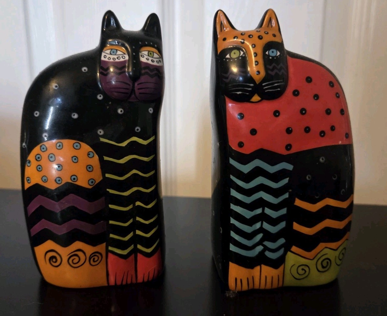 Laurel Burch For Ganz Kool Cats Cat Salt And Pepper Shakers Modern