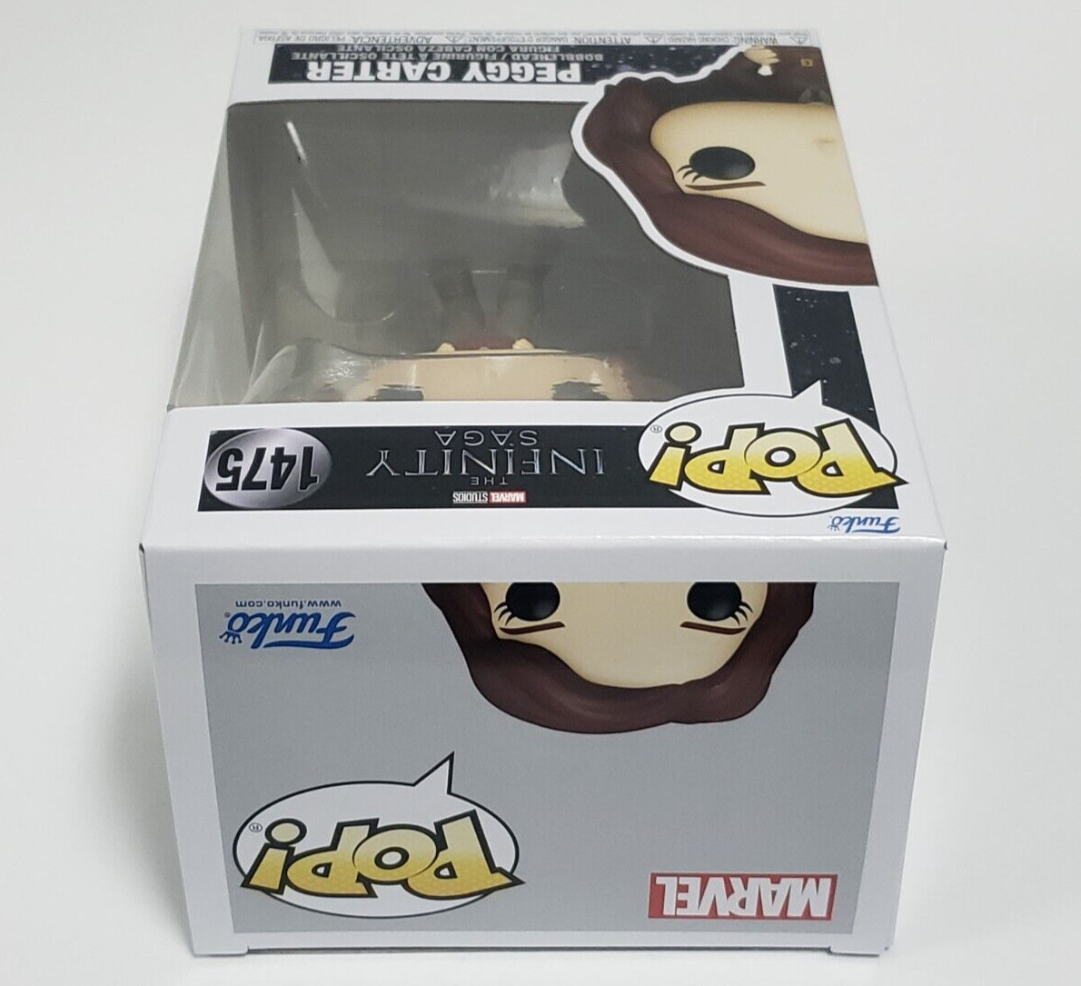 PEGGY CARTER – Marvel The Infinity Saga – Funko POP! #1475 Bobblehead Figure NEW