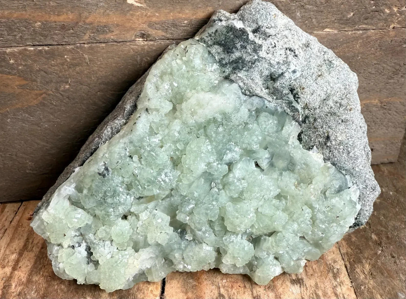 3.9 inches Hand-Selected Natural Prehnite Crystal Specimen